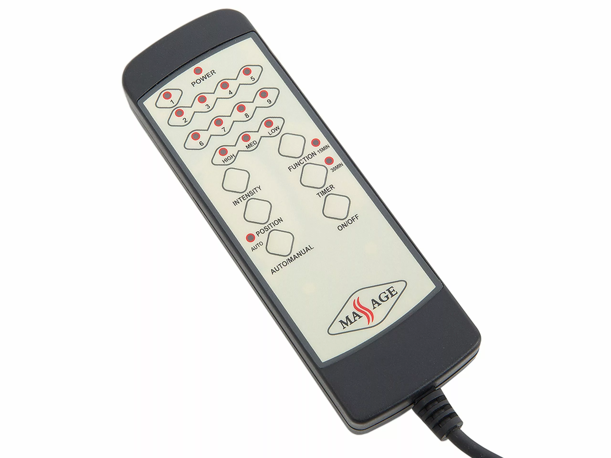 Beliani Hierova Työtuoli Keinonahka Musta RELAX - Image 8