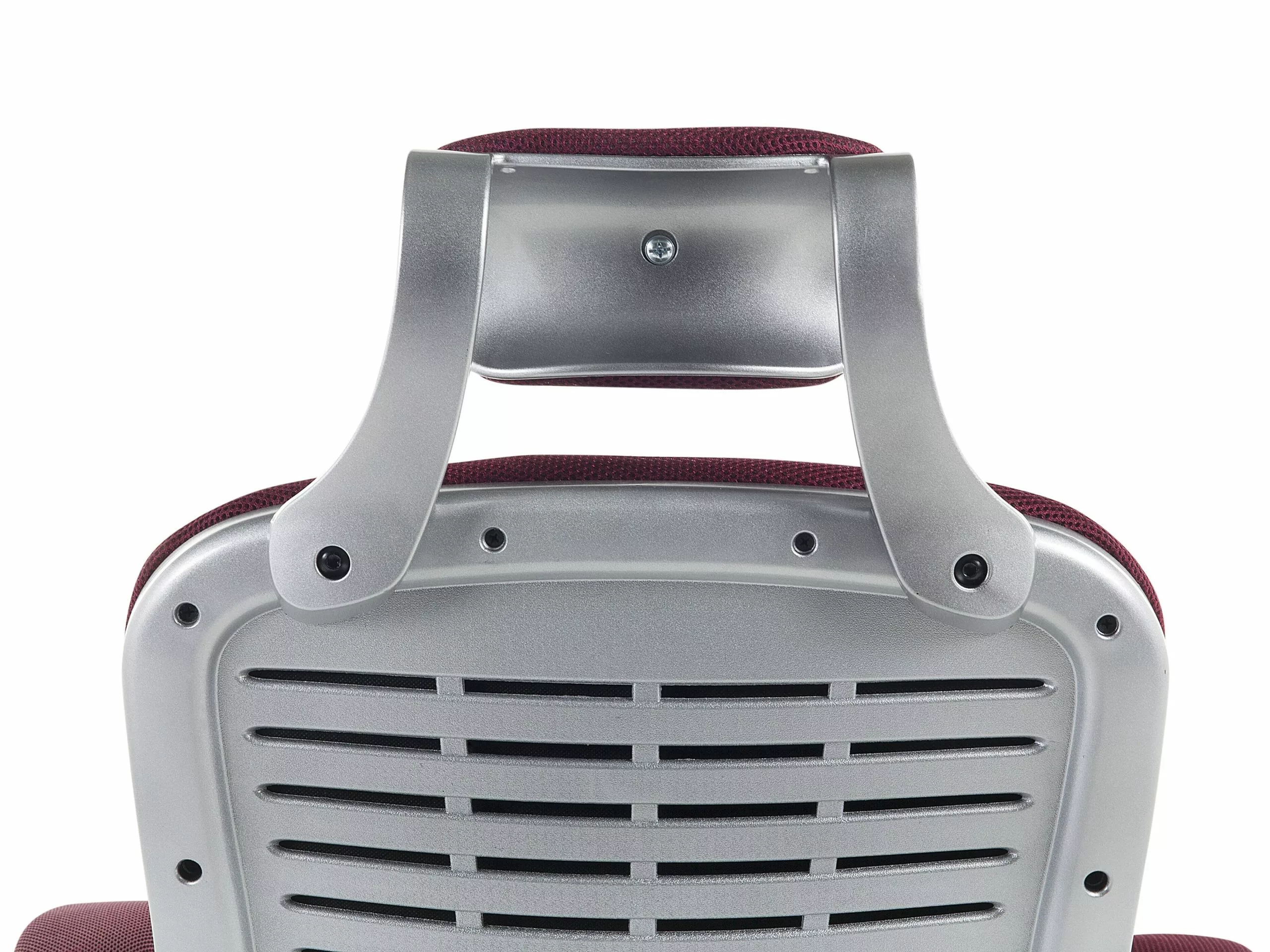 Beliani Työtuoli Verkkokangas Viininpunainen PREMIER - Image 9