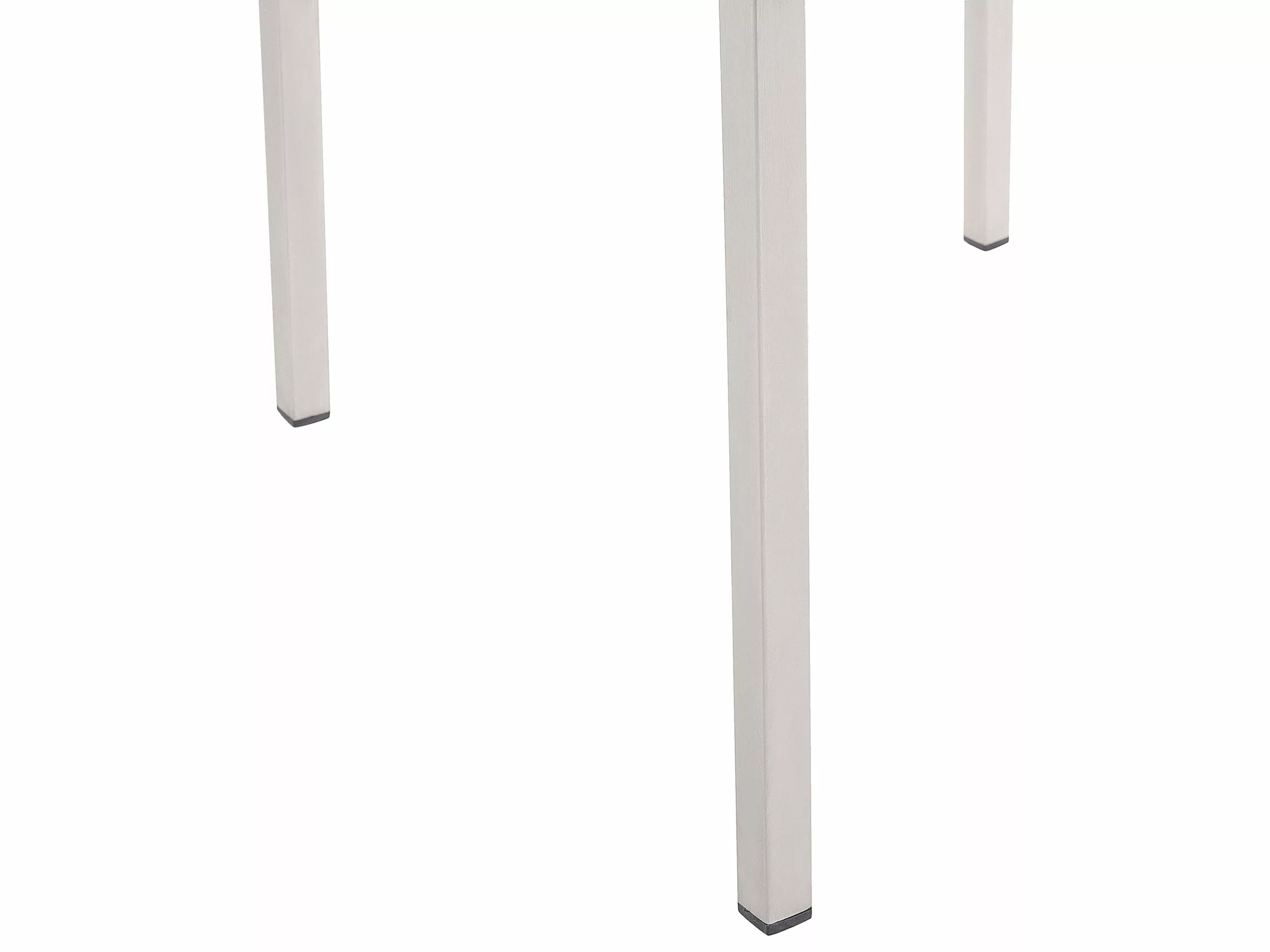 Beliani 6-istuttava Ulkoruokailuryhmä Poltettu Graniittitaso Tekstiilituolit Beige GROSSETO - Image 7