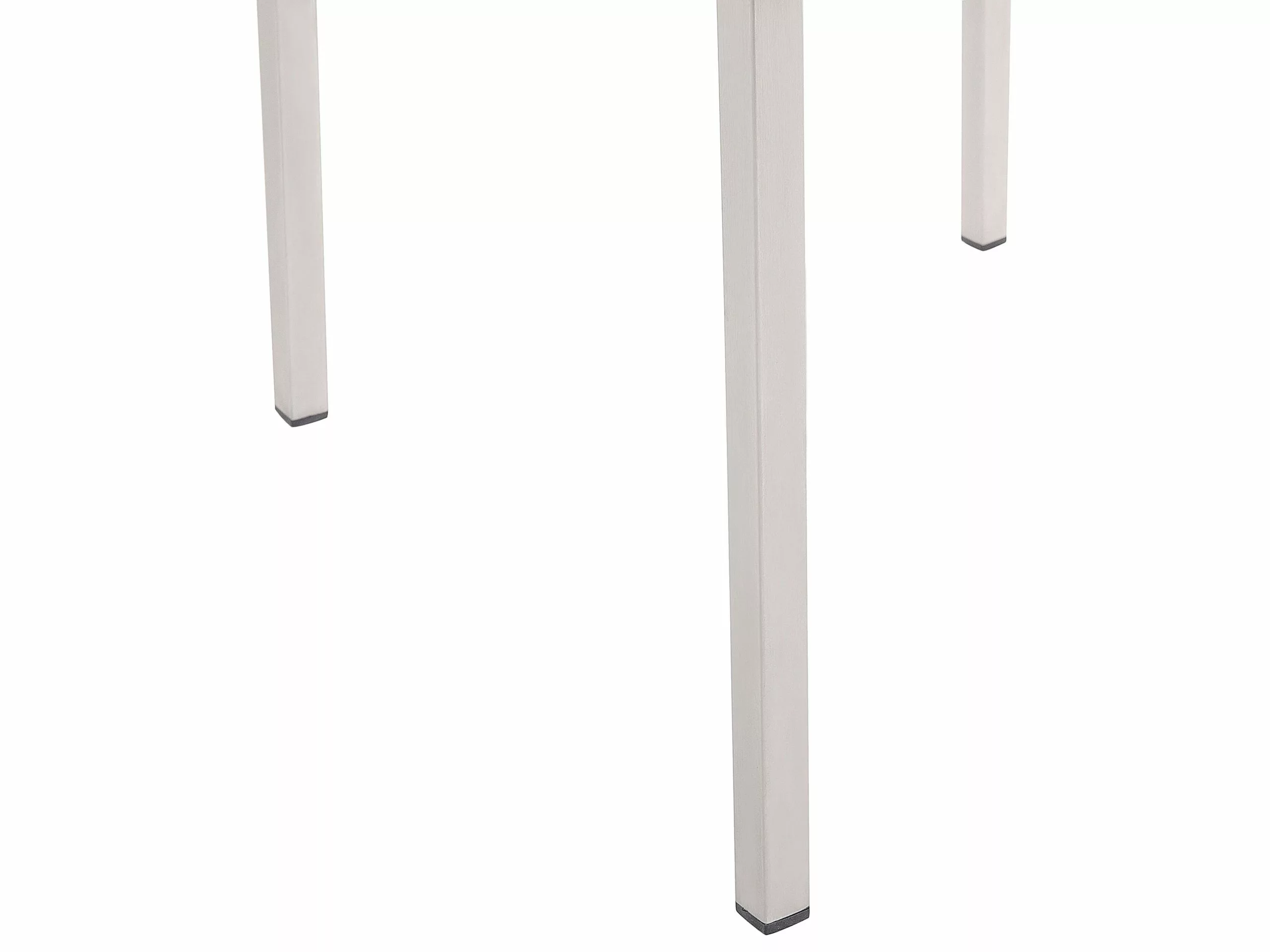 Beliani 8-istuttava Ulkoruokailuryhmä Poltettu Graniittitaso Ja Tekstiilituolit Musta GROSSETO - Image 7