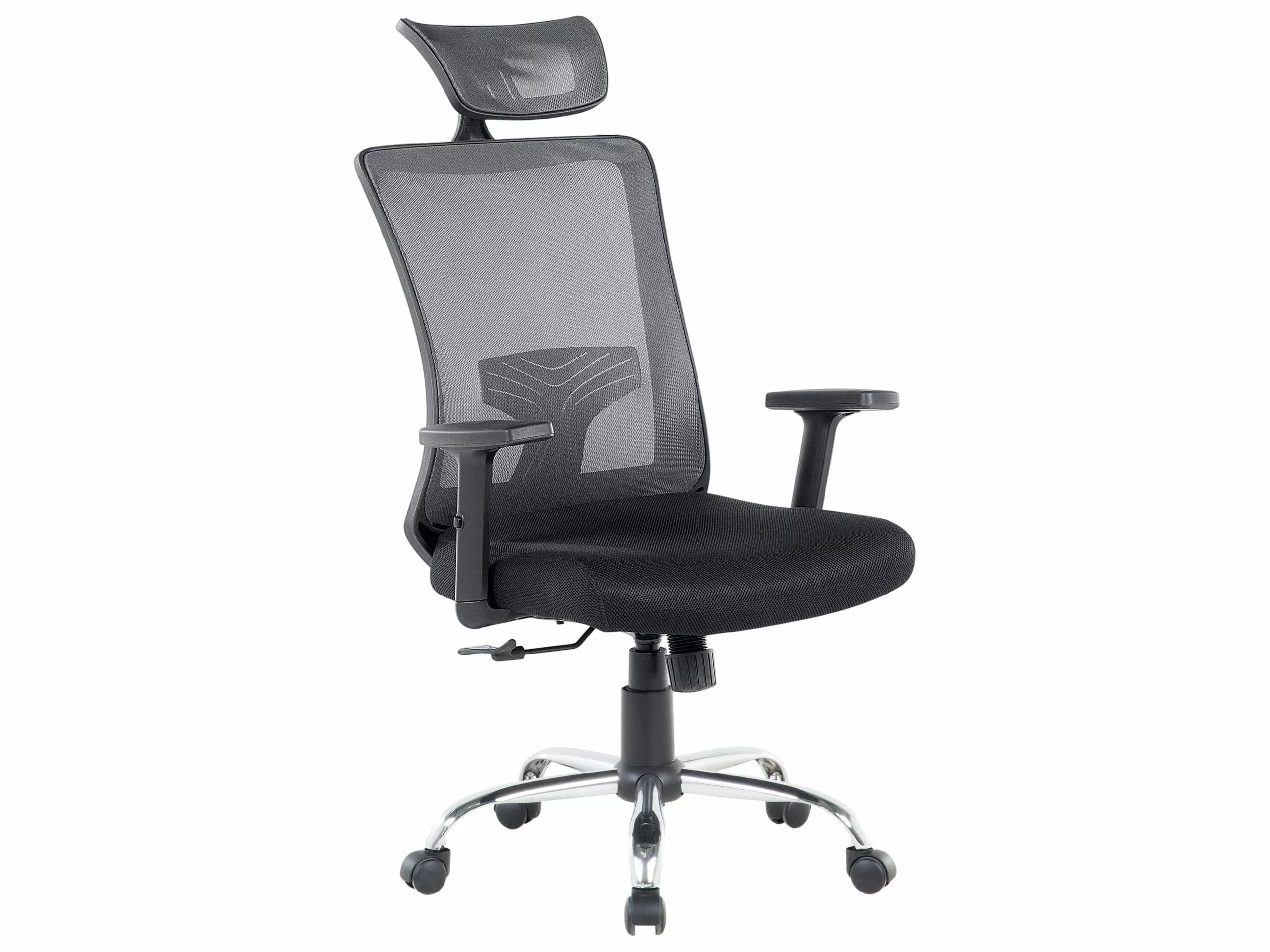 Beliani Työtuoli Verkkokankainen Musta NOBLE - Image 2