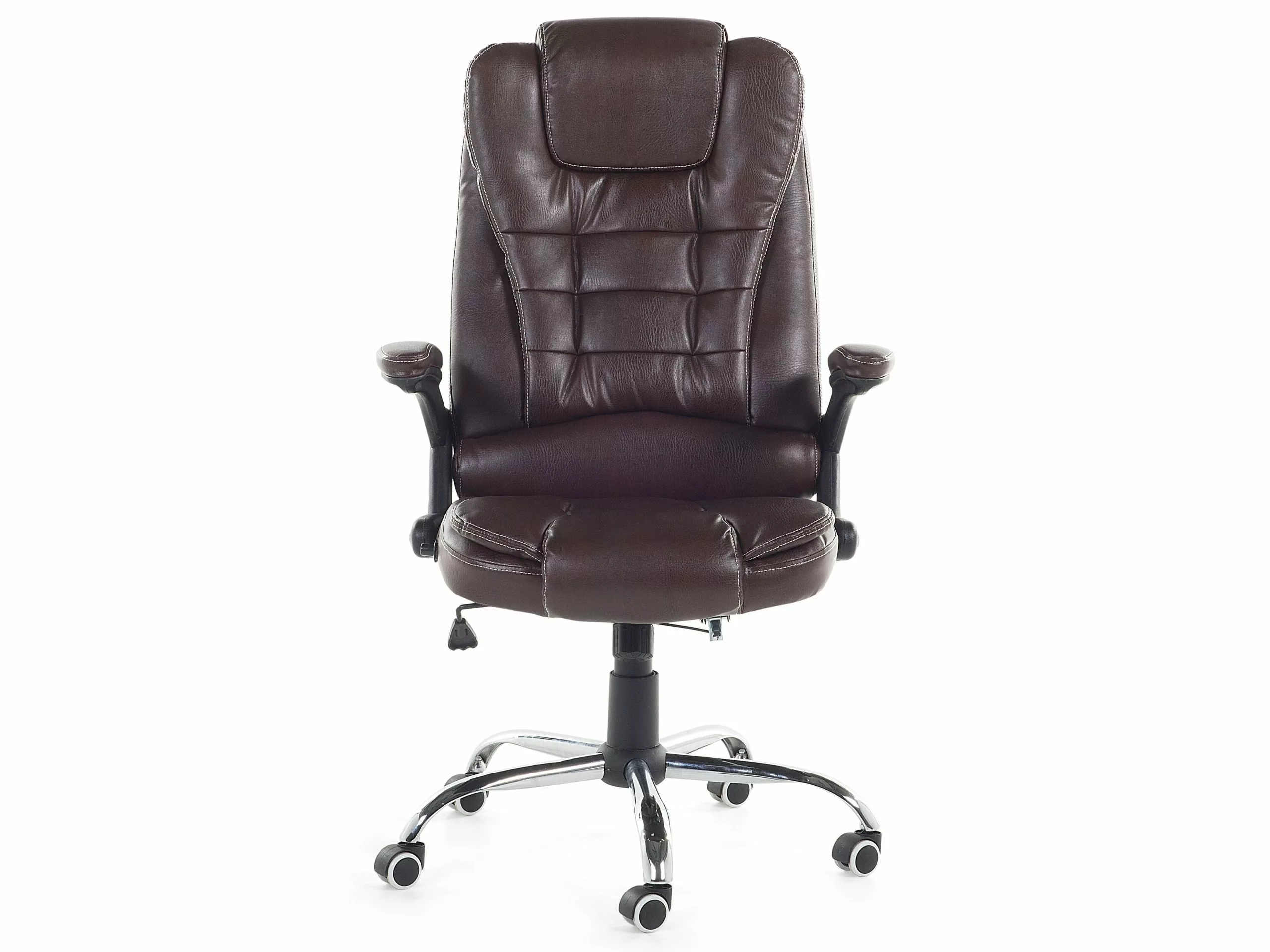 Beliani Työtuoli Ruskea ROYAL - Image 3