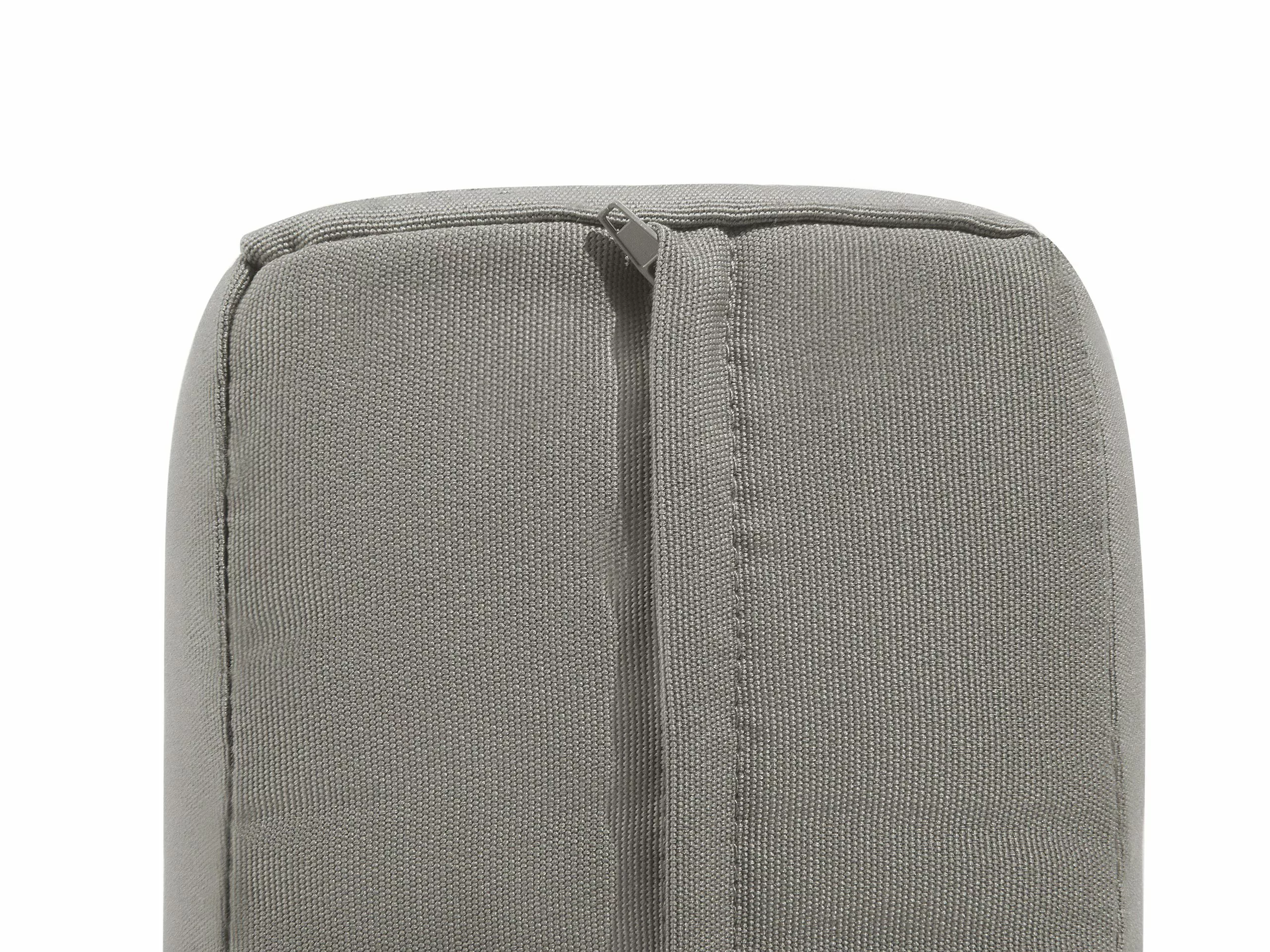 Beliani Tummanharmaa Alumiininen Puutarhatuoli SALERNO - Image 8