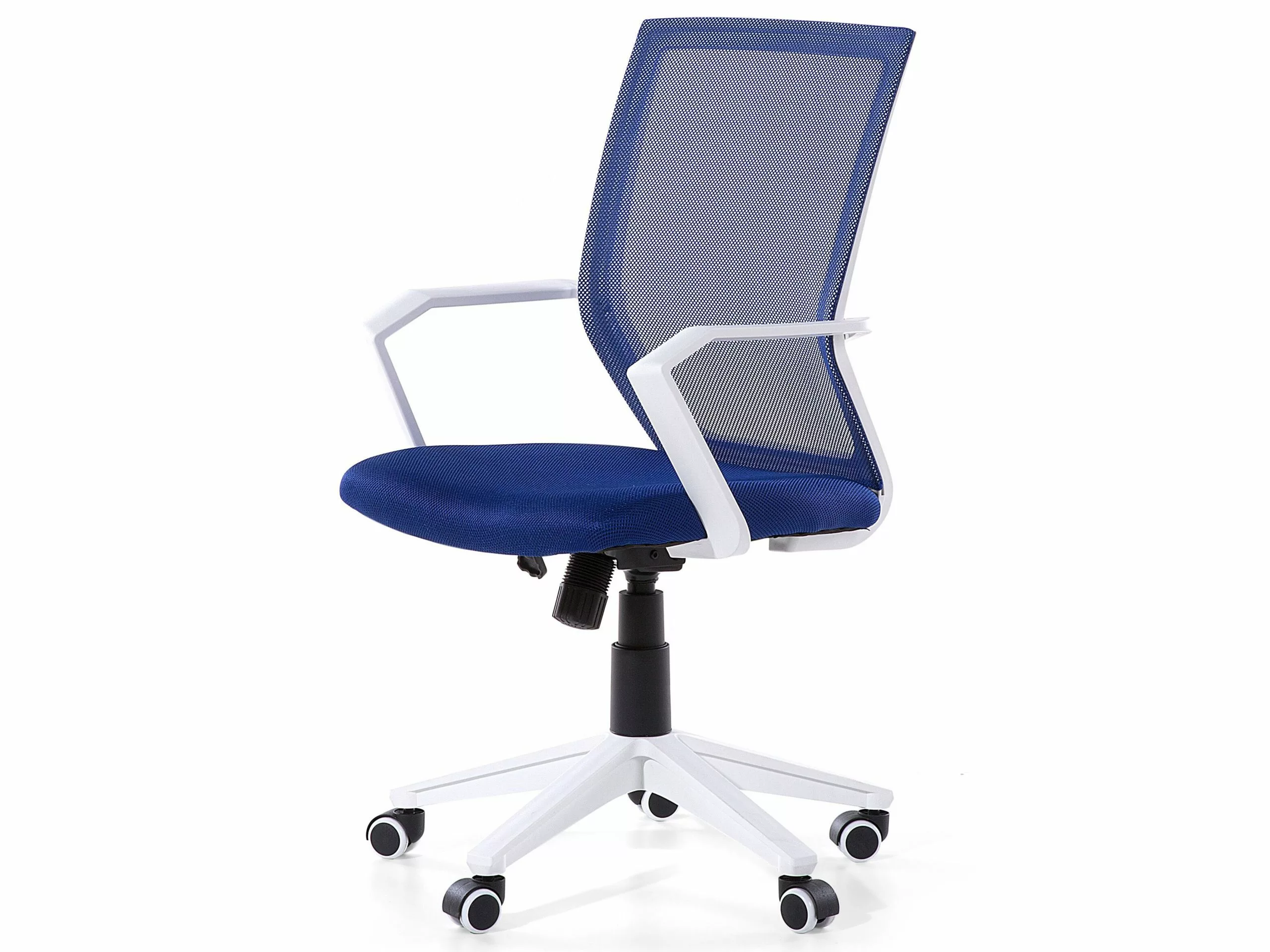 Beliani Työtuoli Verkkokankainen Selkänoja Sininen RELIEF - Image 4