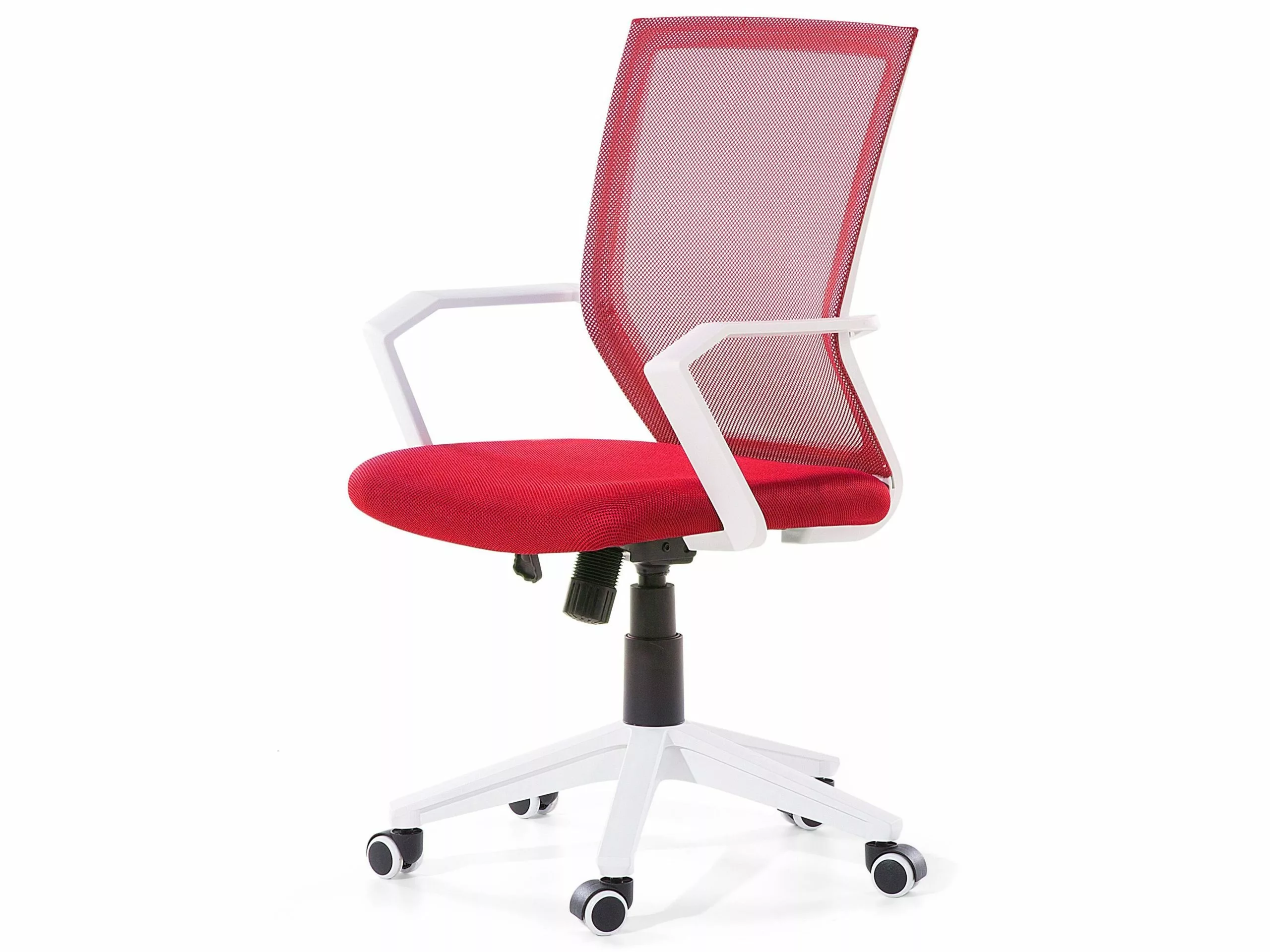 Beliani Punainen Verkkokankainen Työtuoli RELIEF