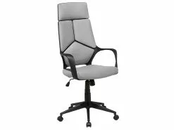 Beliani Työtuoli Harmaa/musta DELIGHT