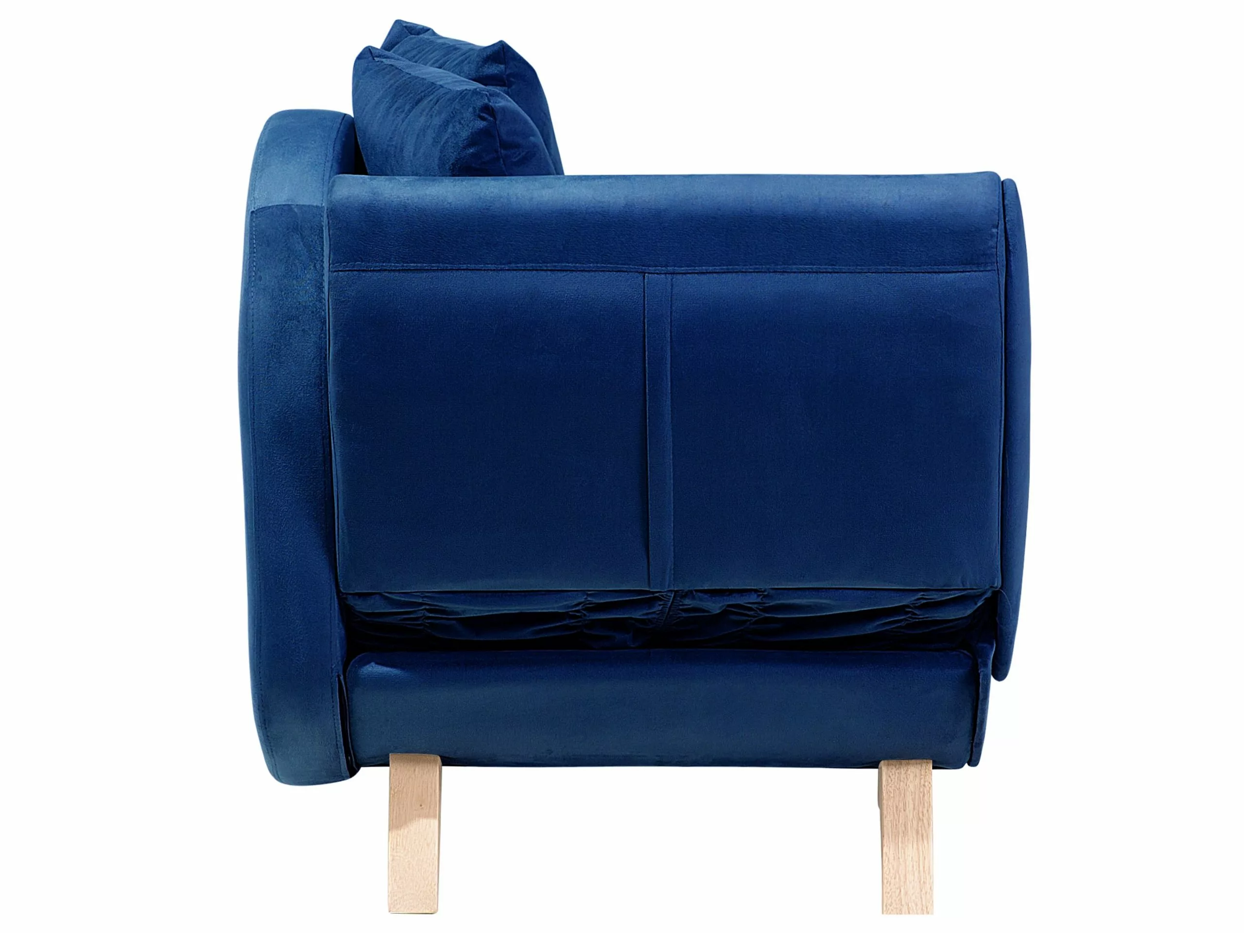 Beliani 2-istuttava Sohva Sininen MERI - Image 9