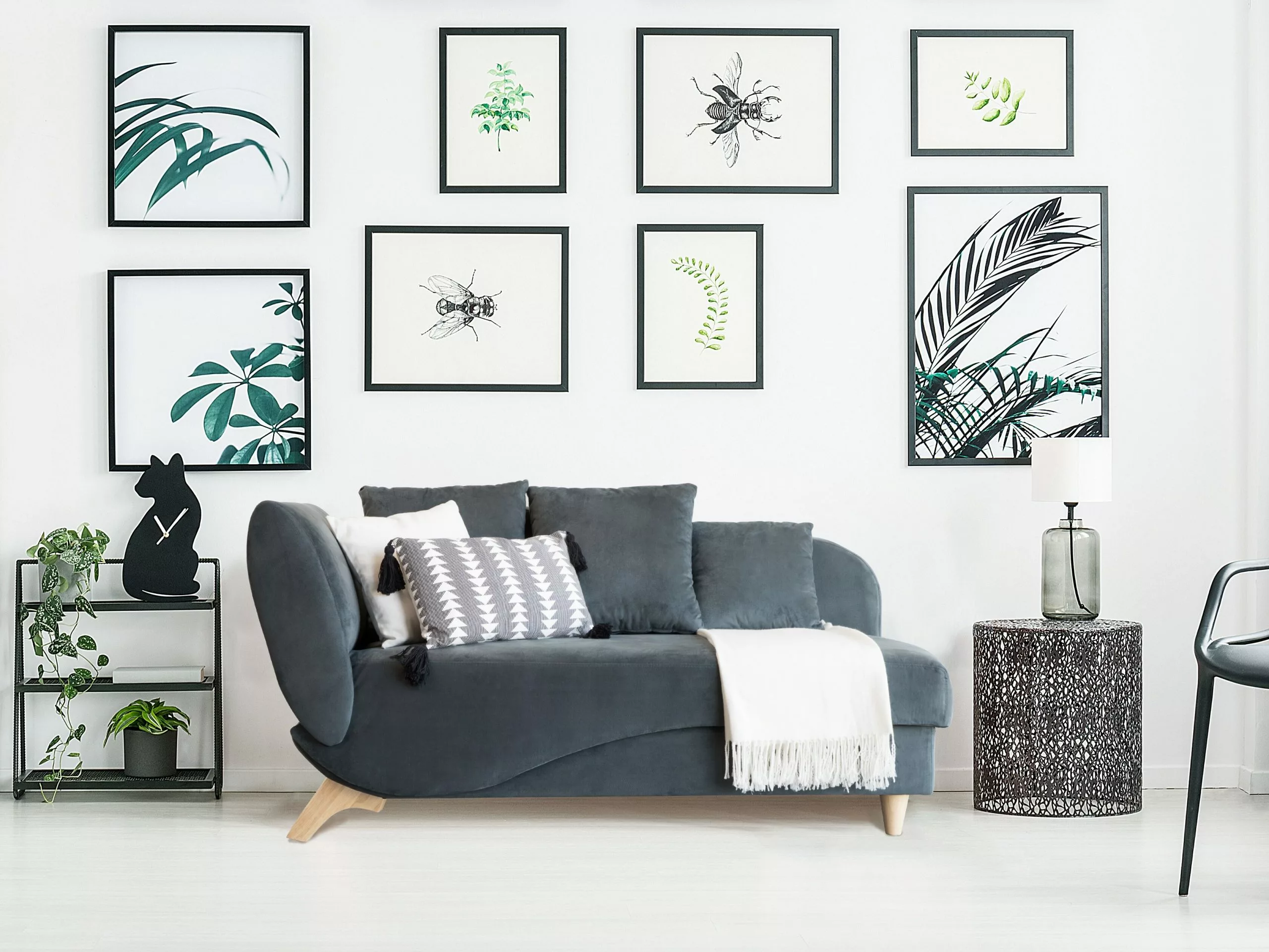 Beliani 2-istuttava Sohva Tummanharmaa MERI - Image 2