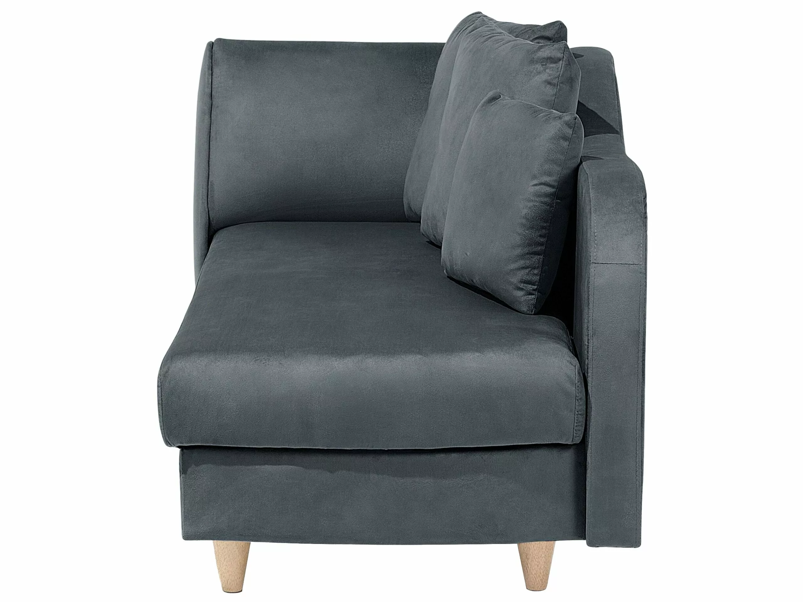 Beliani 2-istuttava Sohva Tummanharmaa MERI - Image 7