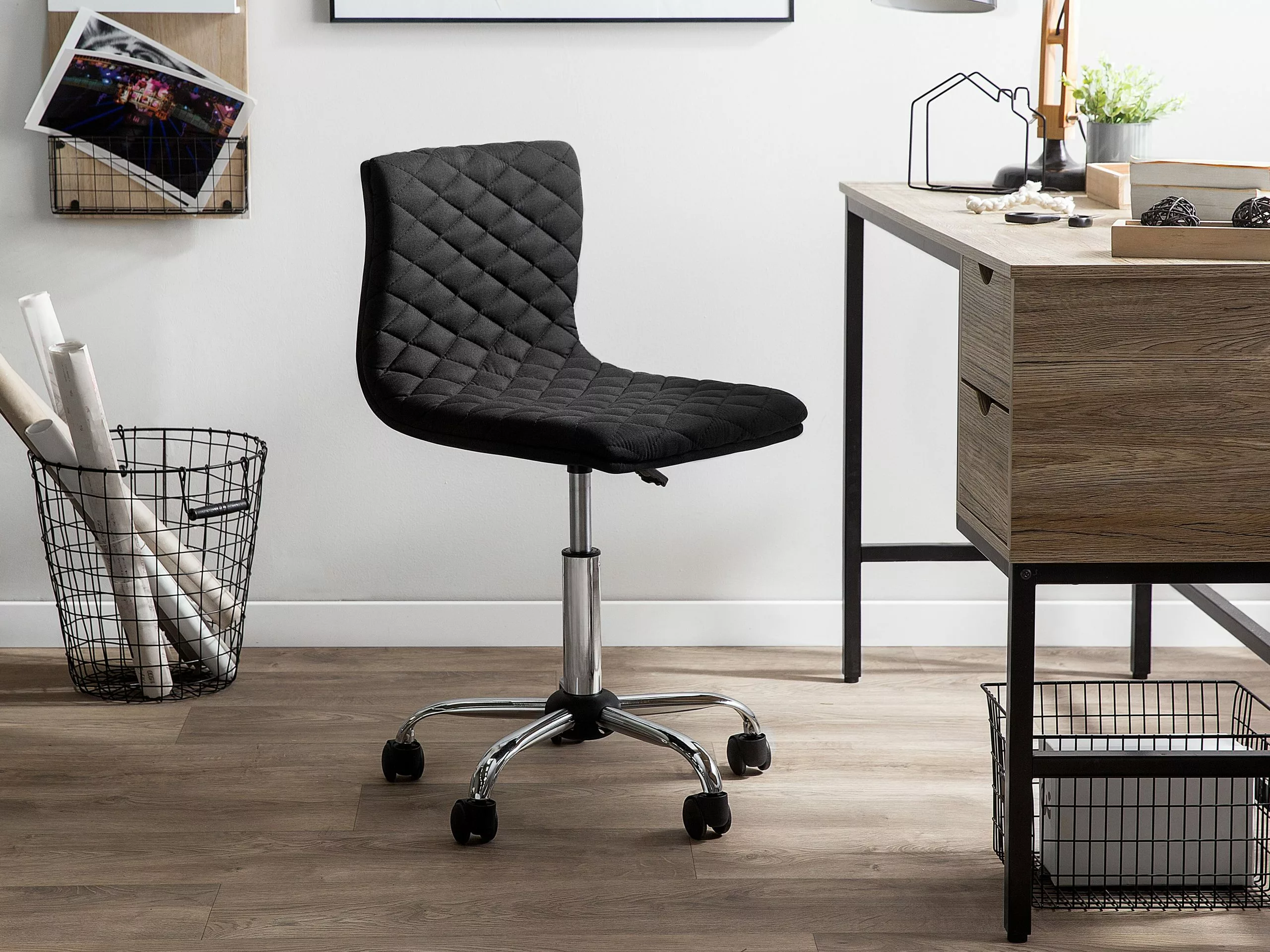 Beliani Työtuoli Musta ORLANDO - Image 2