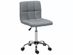 Beliani Työtuoli Harmaa MARION