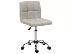 Beliani Työtuoli Beige MARION