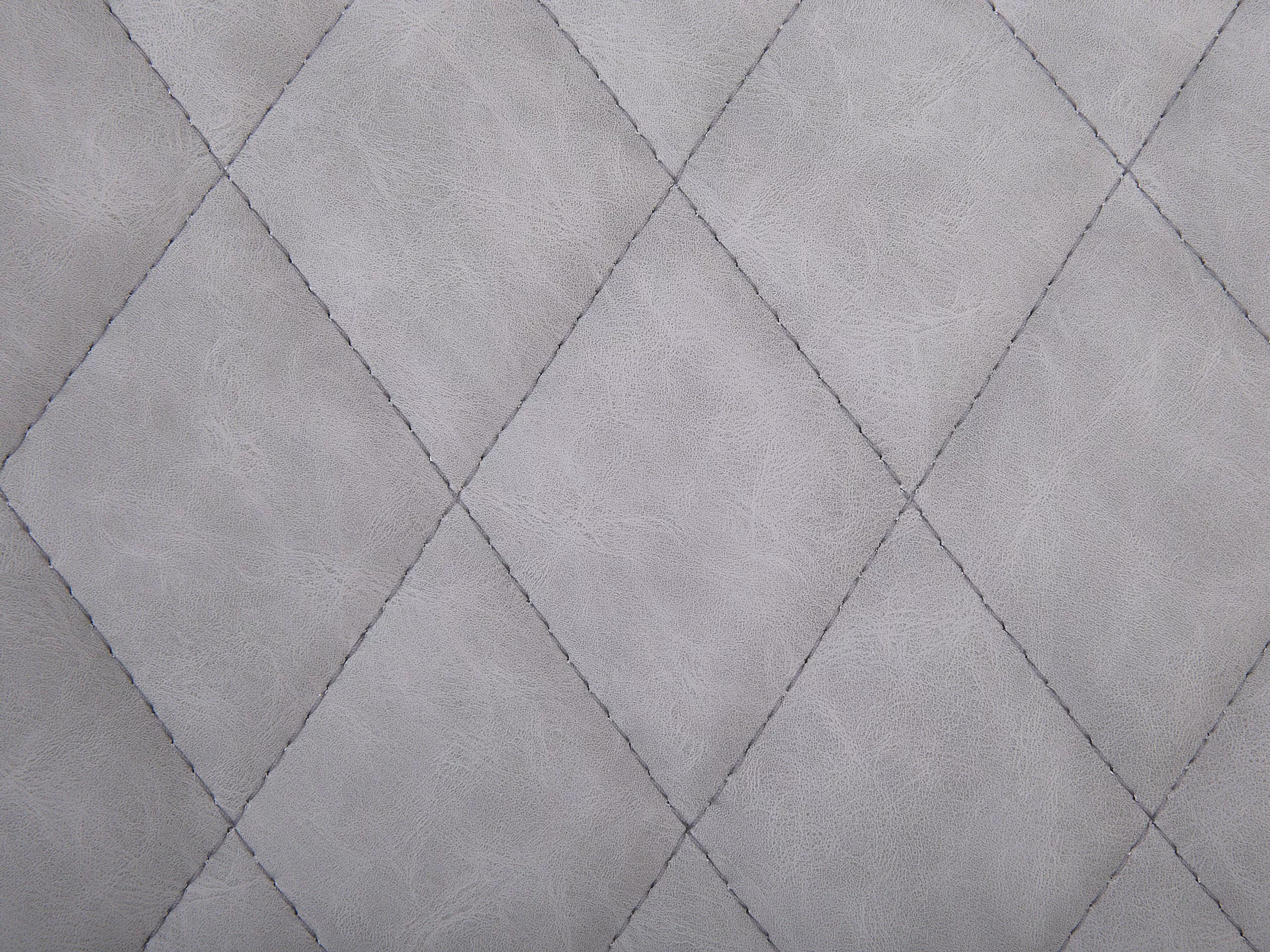 Beliani Työtuoli Harmaa MARIBEL - Image 9