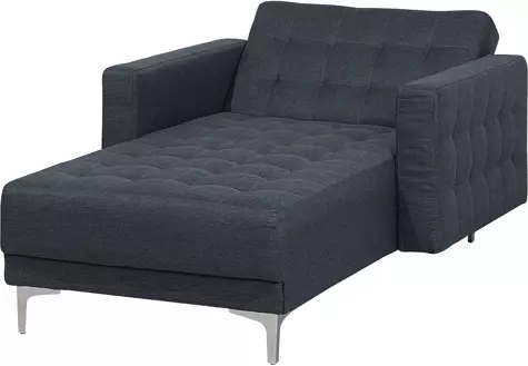 Beliani Tummanharmaa Kangasdivaani ABERDEEN - Image 4