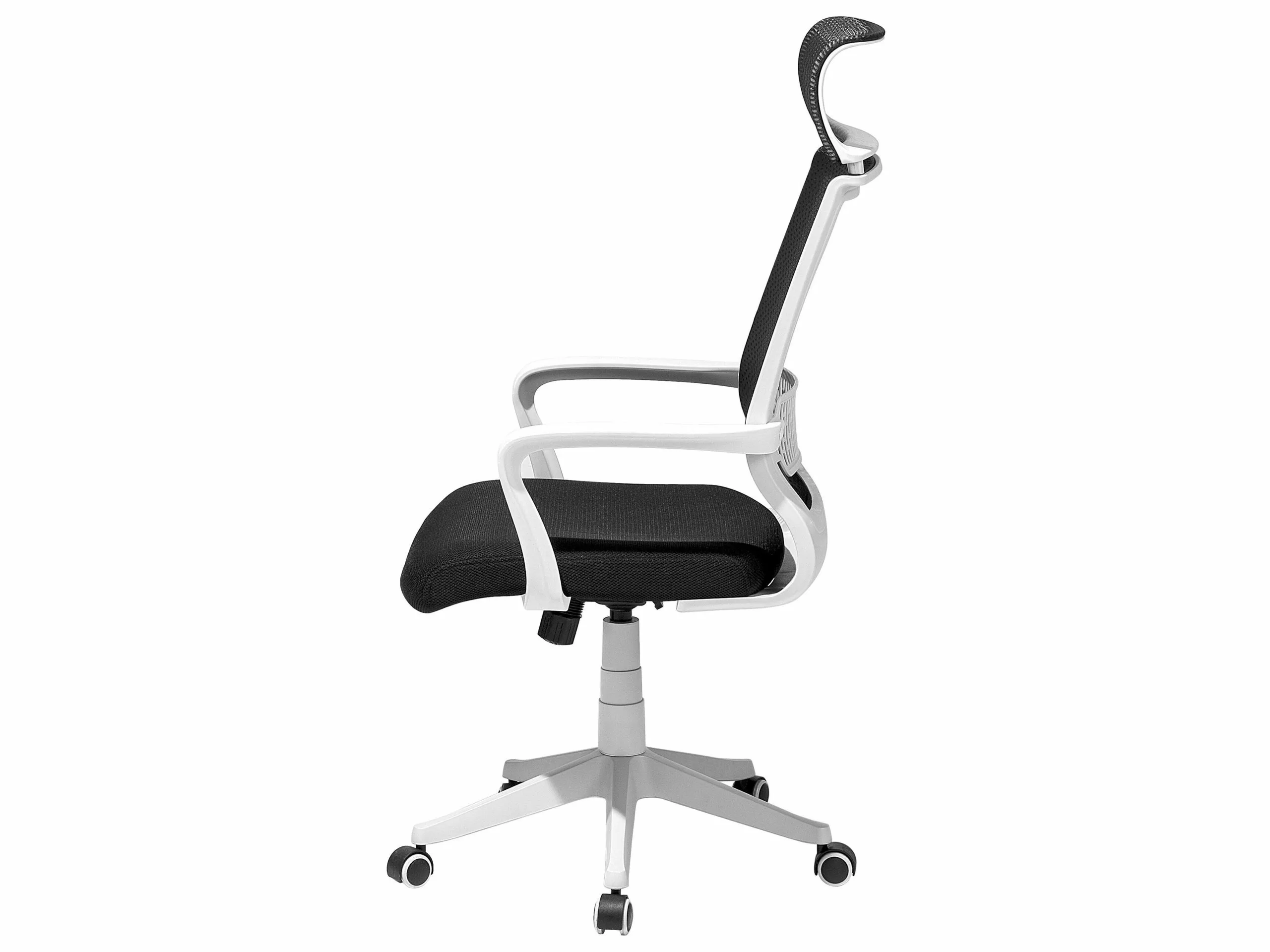 Beliani Työtuoli Verkkokankainen Valkomusta LEADER - Image 4