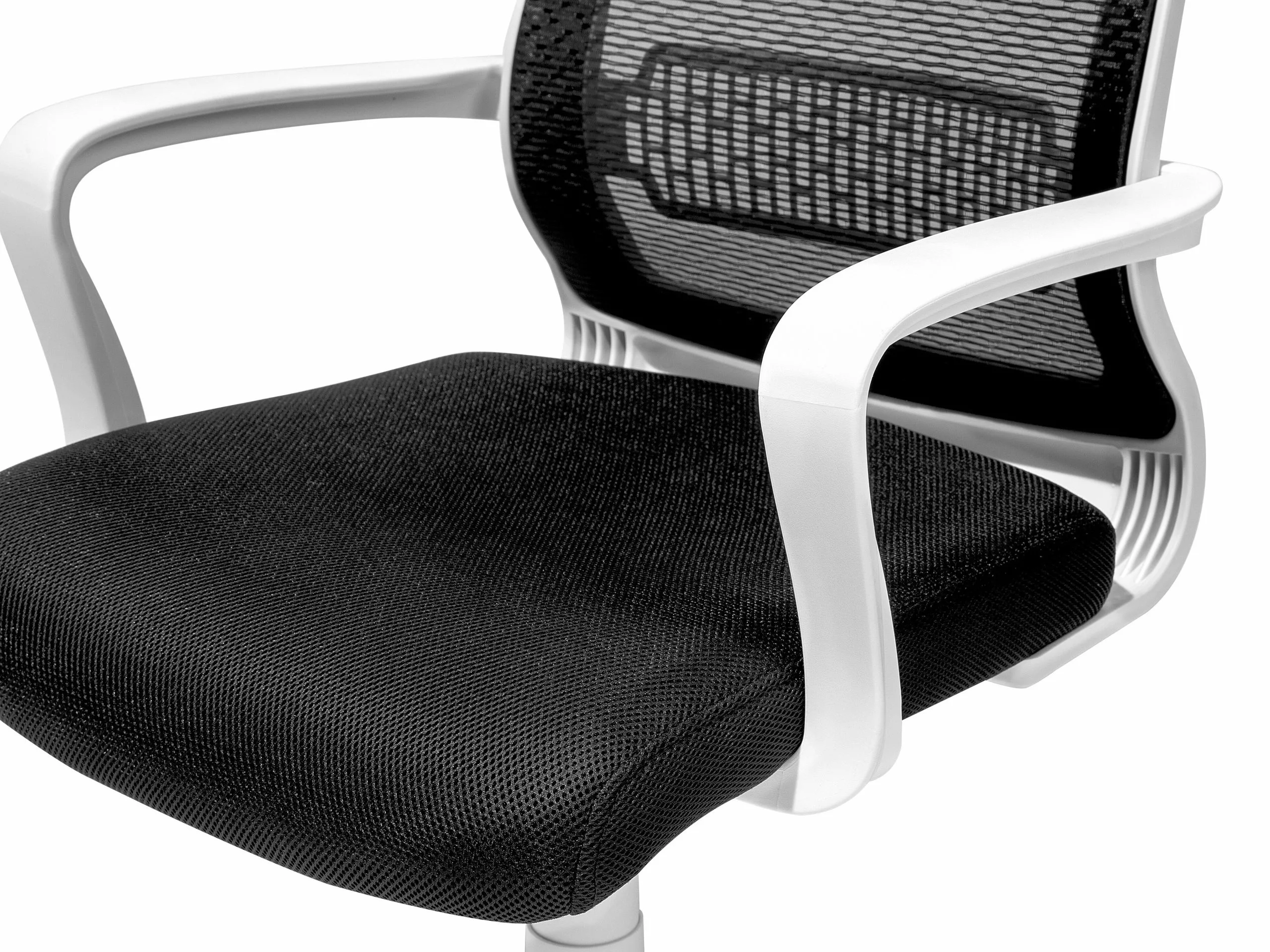 Beliani Työtuoli Verkkokankainen Valkomusta LEADER - Image 9