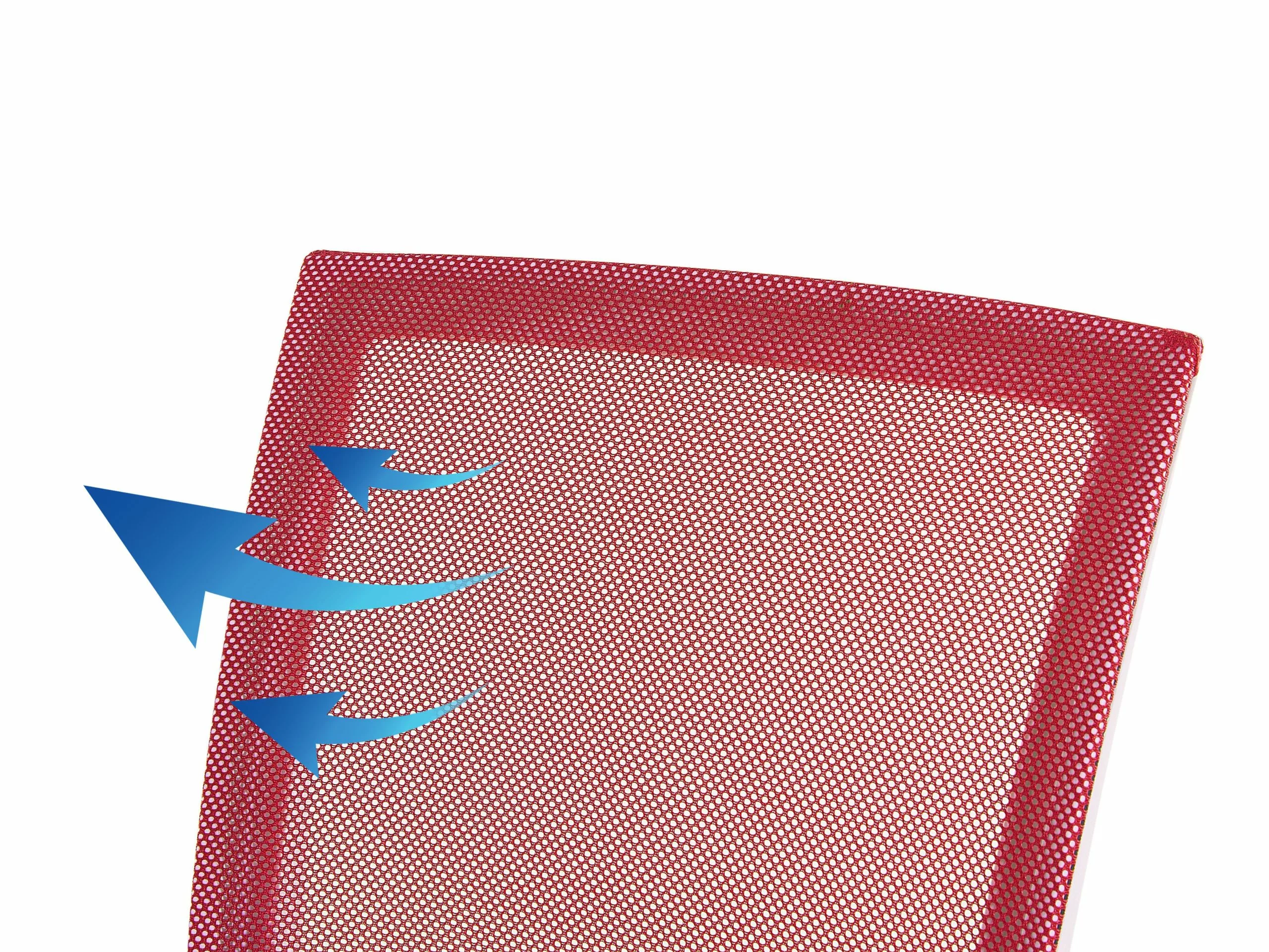 Beliani Punainen Verkkokankainen Työtuoli RELIEF - Image 7