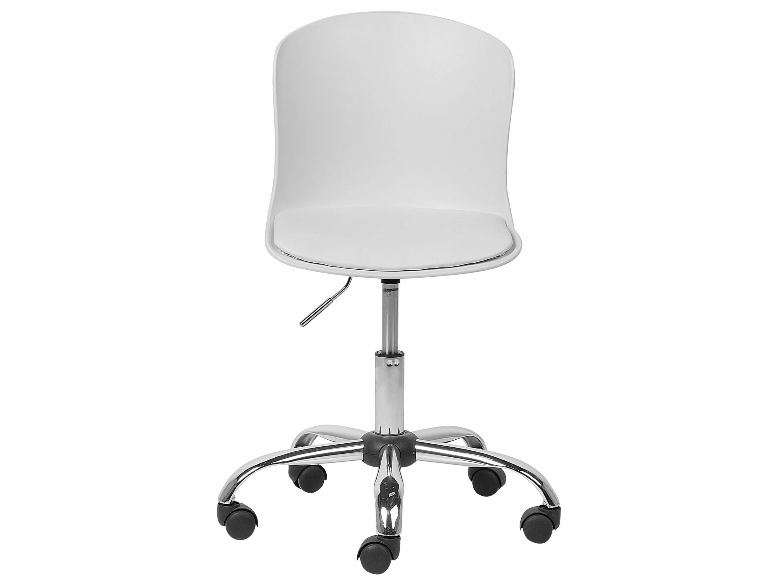 Beliani Työtuoli Muovi Valkoinen VAMO - Image 5