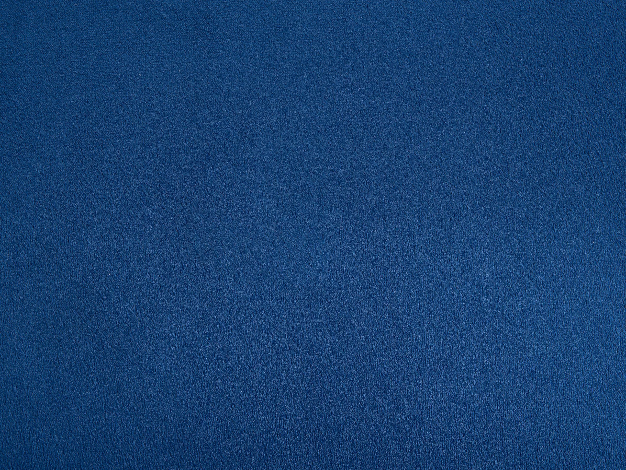 Beliani Divaani Oikeakätinen Samettinen Sininen BIARRITZ - Image 6