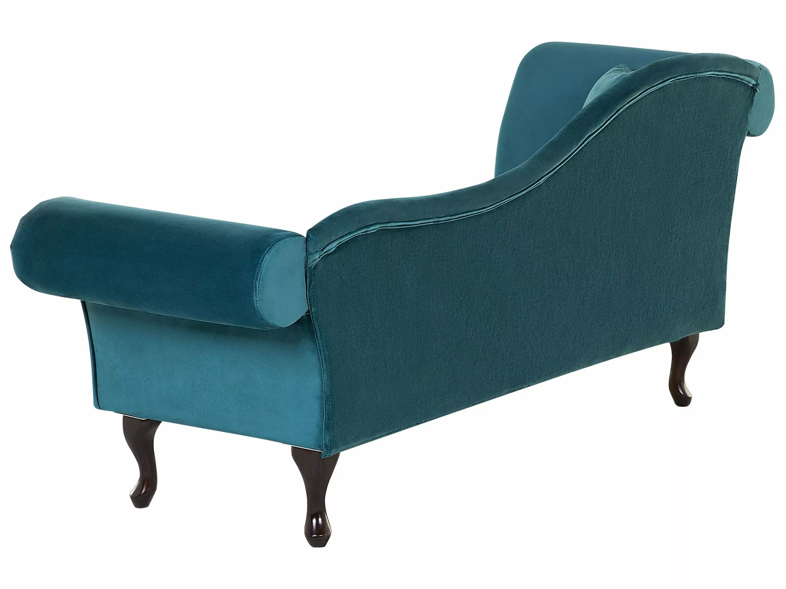 Beliani Divaani Sametti Vasenk. Sinivihreä LATTES - Image 4