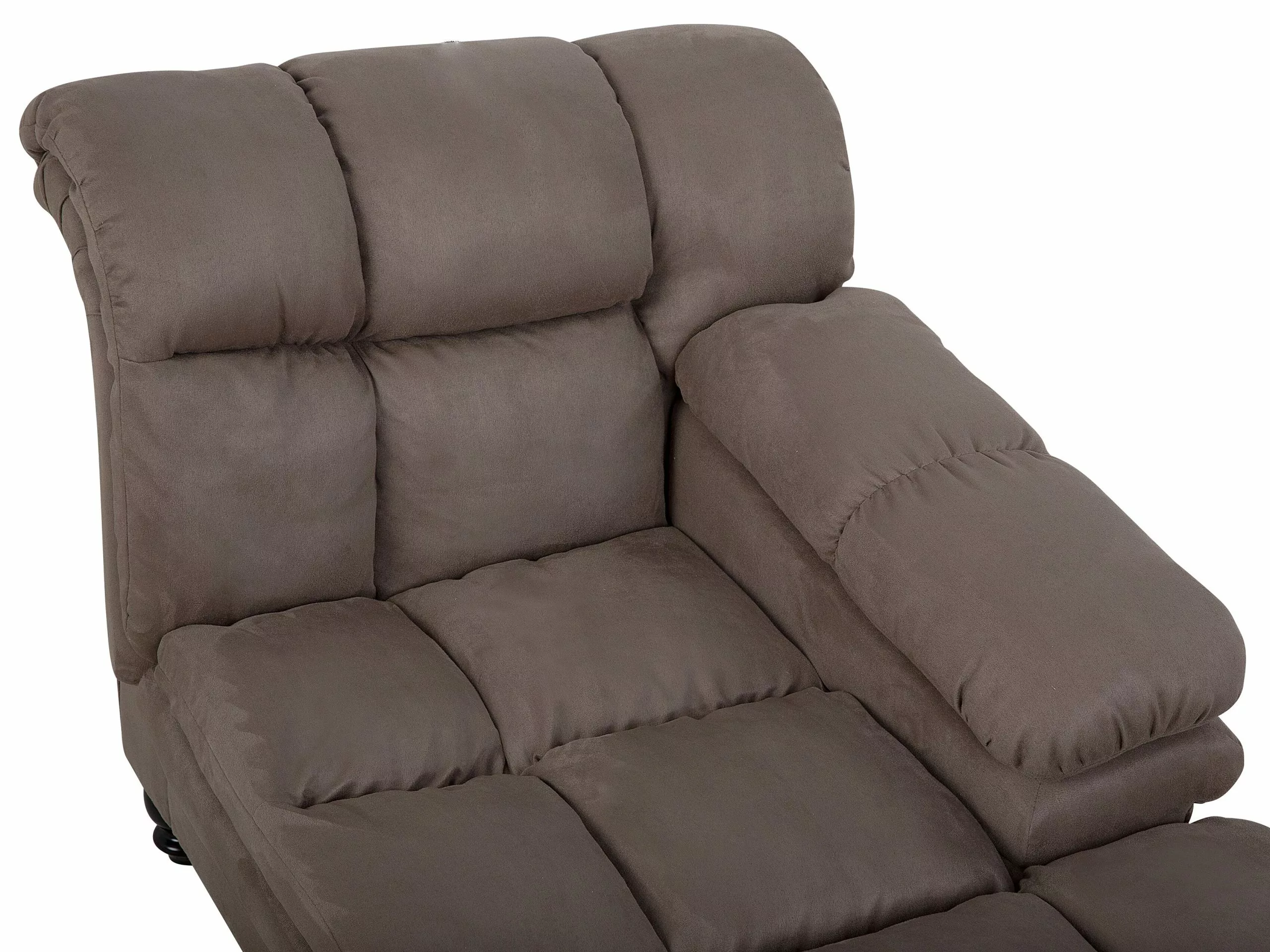 Beliani Divaani Ruskeanharmaa LORMONT - Image 4