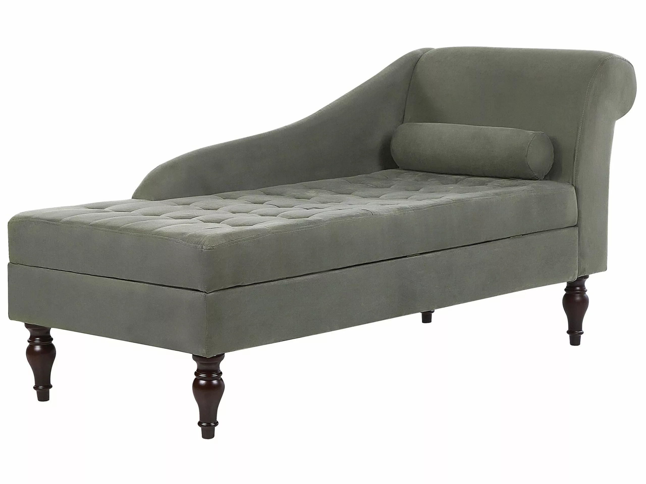 Beliani Divaani Tummanharmaa PESSAC - Image 4