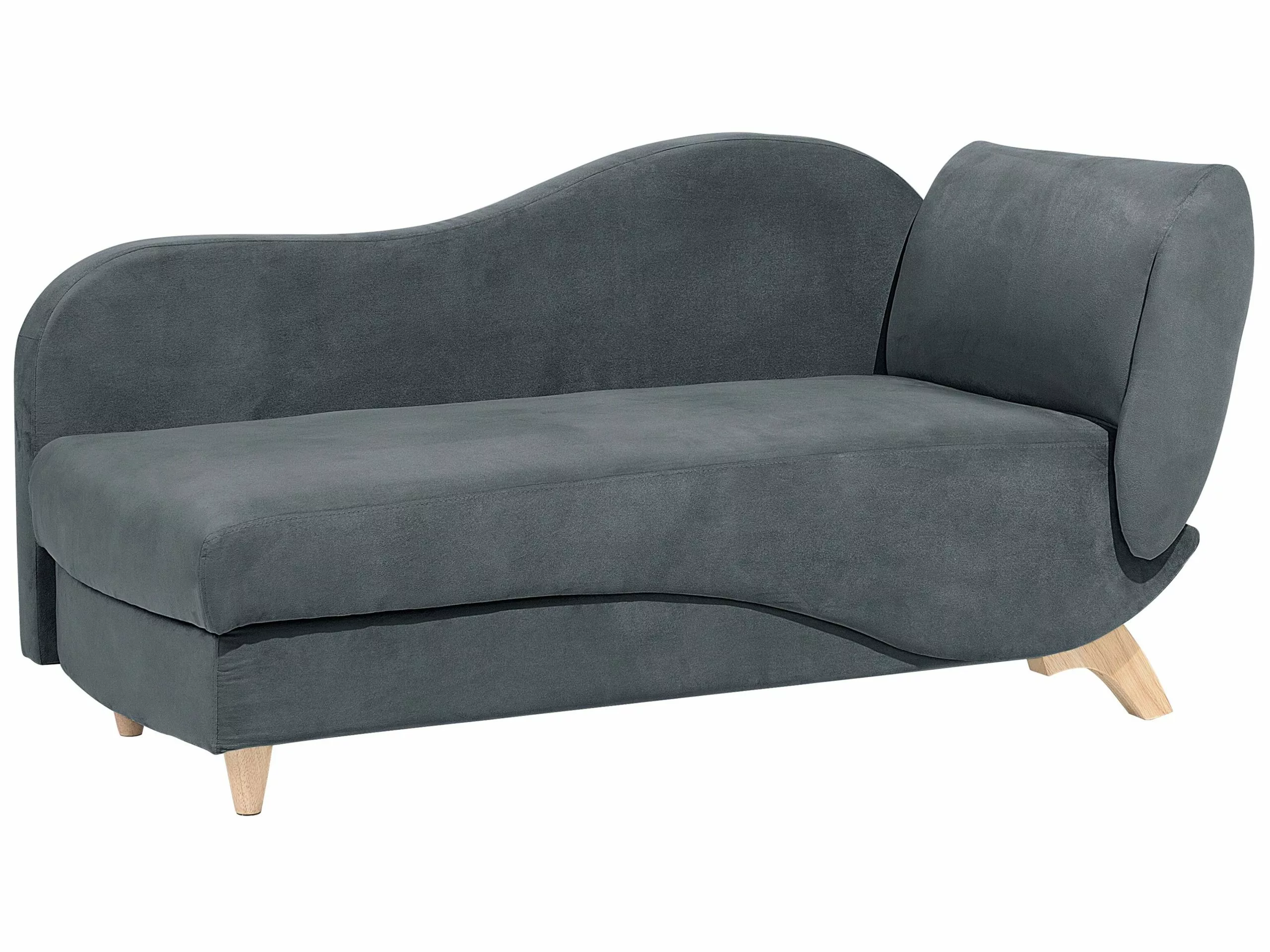 Beliani 2-istuttava Divaani Tummanharmaa MERI - Image 5