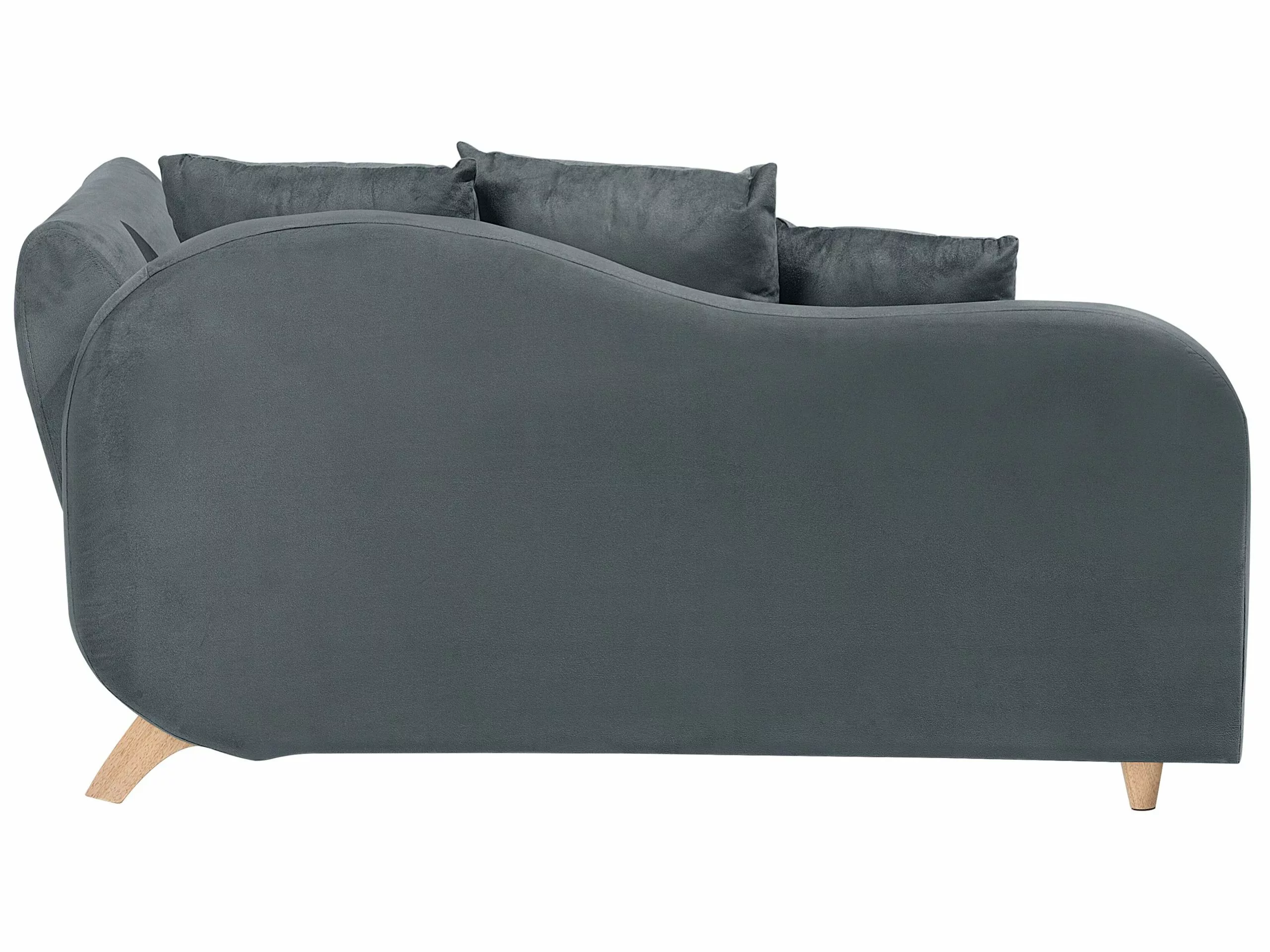 Beliani 2-istuttava Divaani Tummanharmaa MERI - Image 8