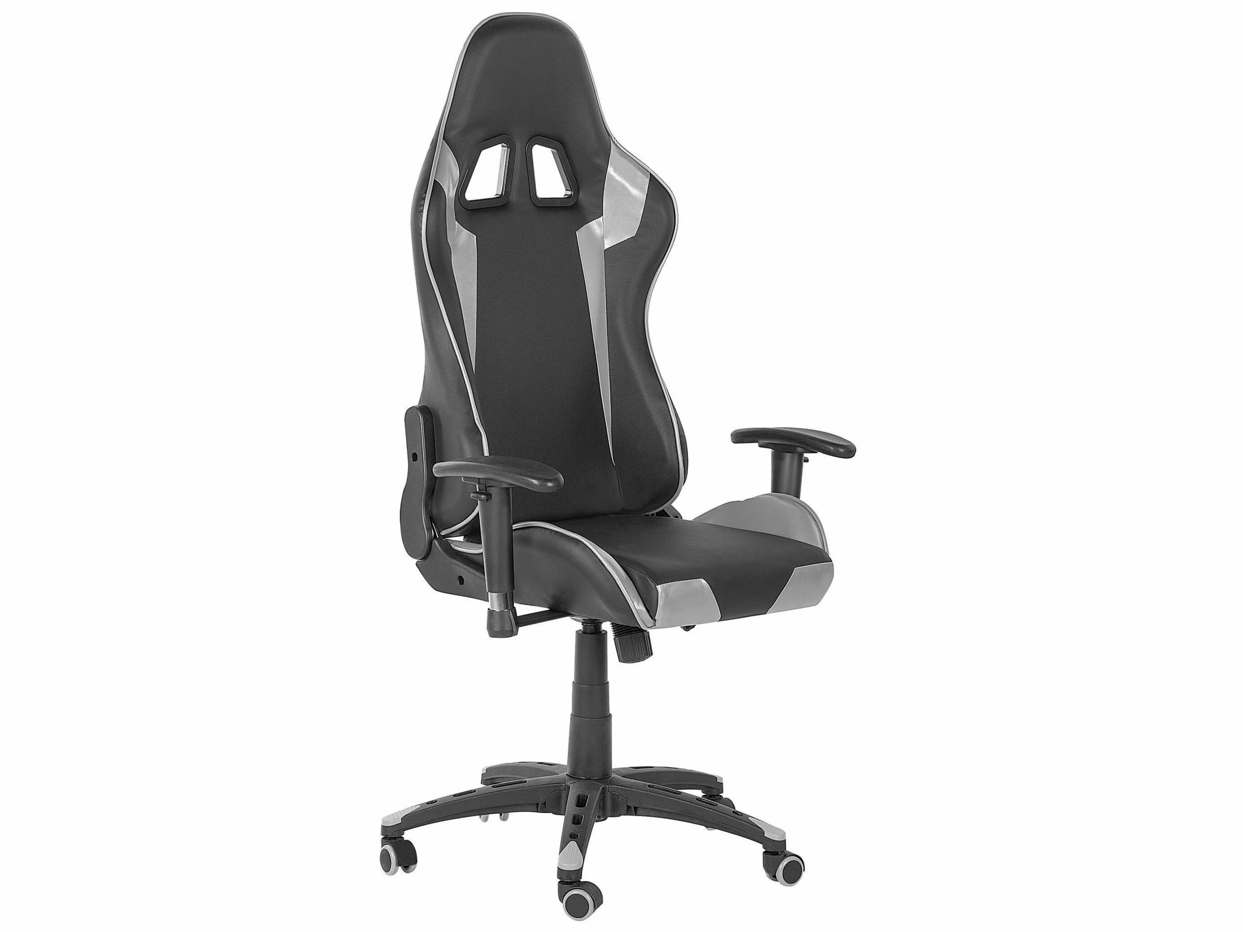 Beliani Pelituoli Mustahopea KNIGHT - Image 5