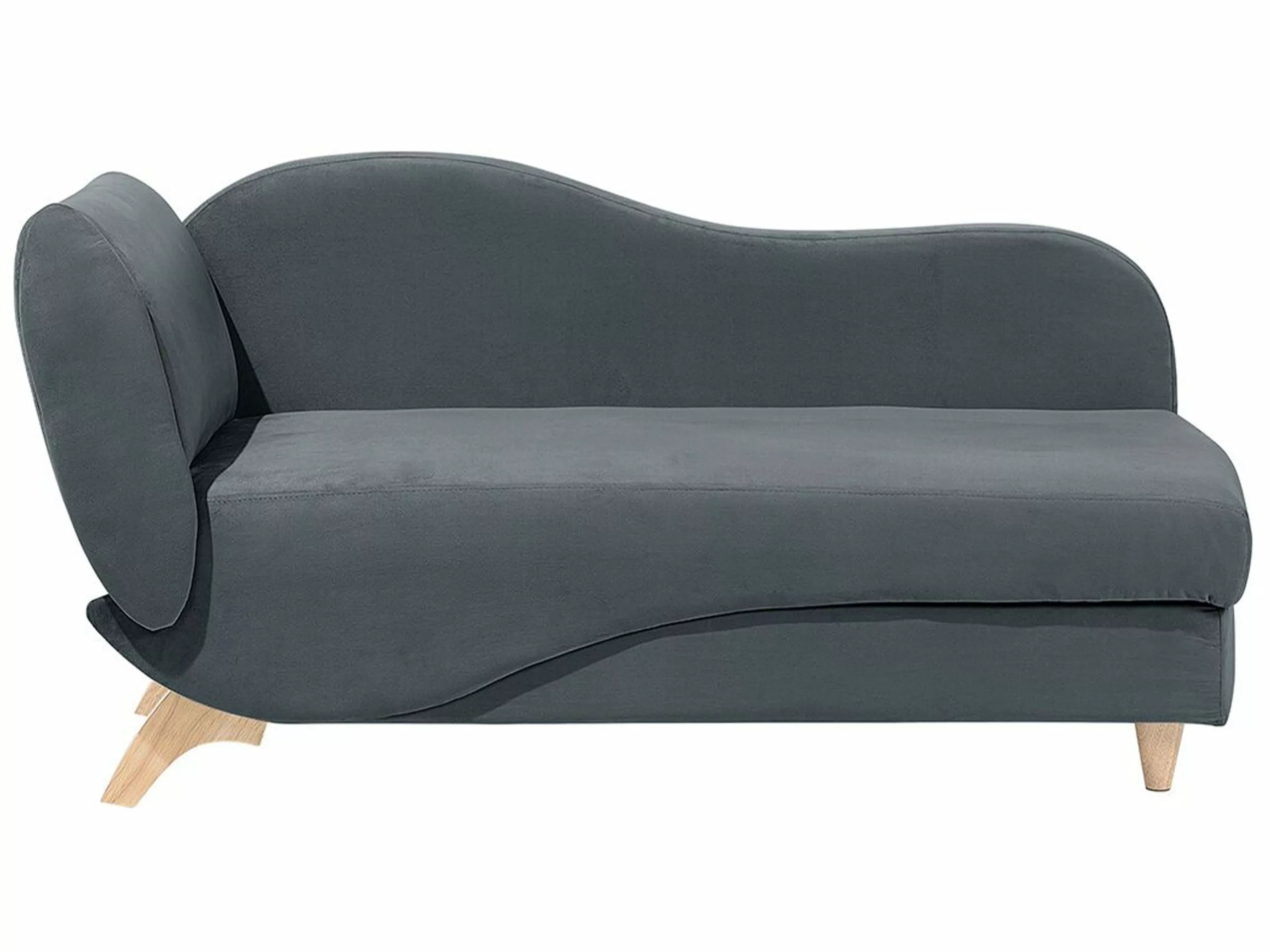 Beliani 2-istuttava Sohva Tummanharmaa MERI - Image 4