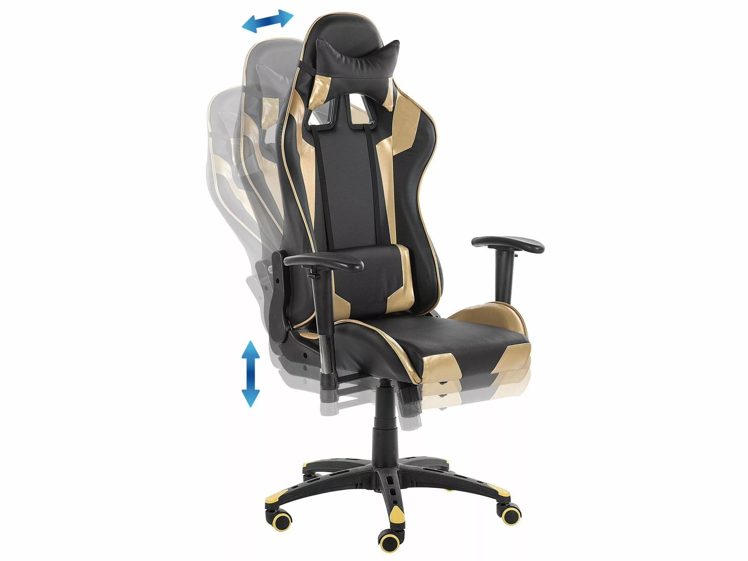 Beliani Pelituoli Mustakulta KNIGHT - Image 7