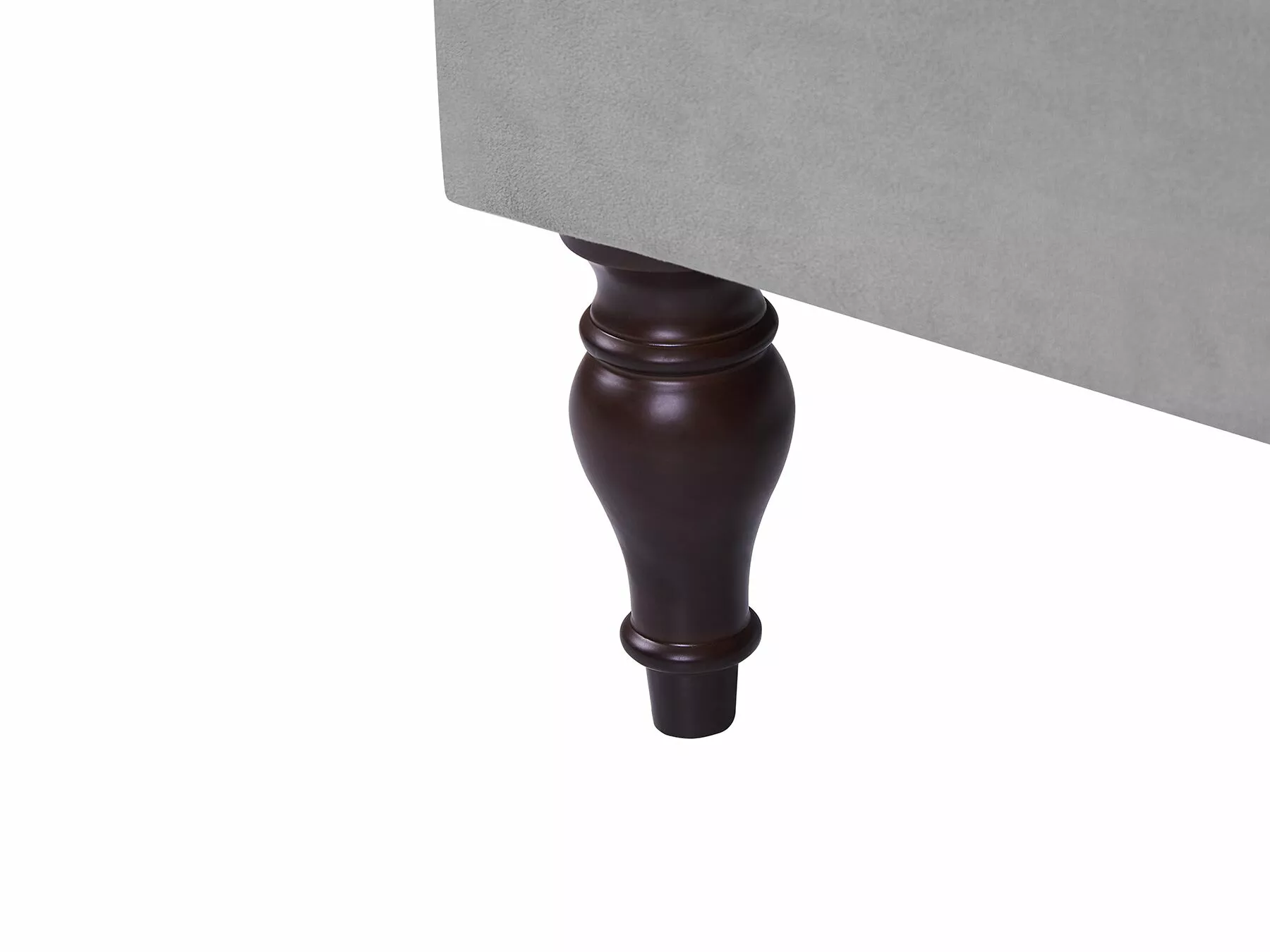 Beliani Divaani Säilytystilalla Vaaleanharmaa Sametti PESSAC - Image 9