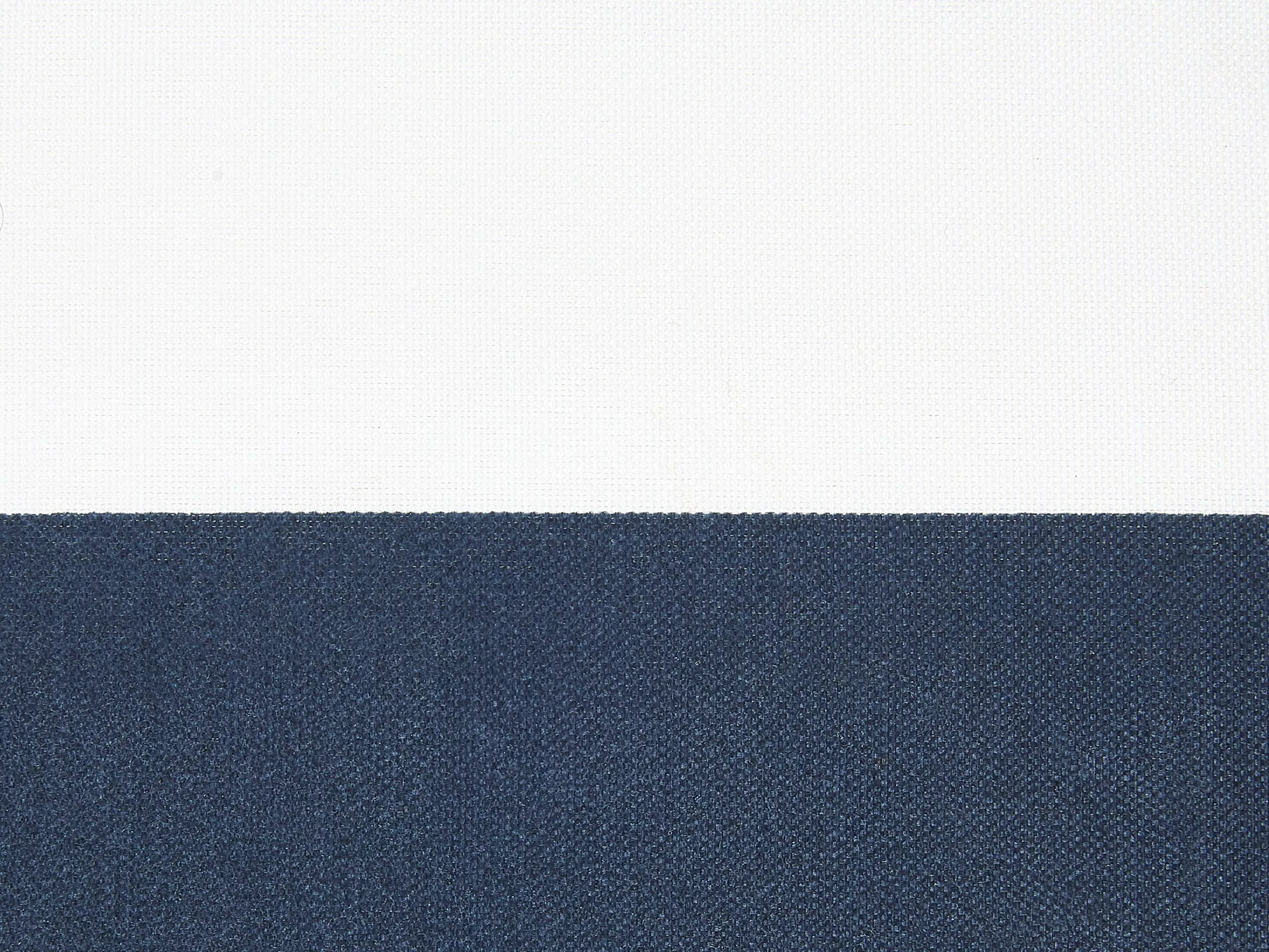 Beliani Puutarhapenkki Vaalea Akasiapuu Laivastonsininen 160 Cm VIVARA - Image 10