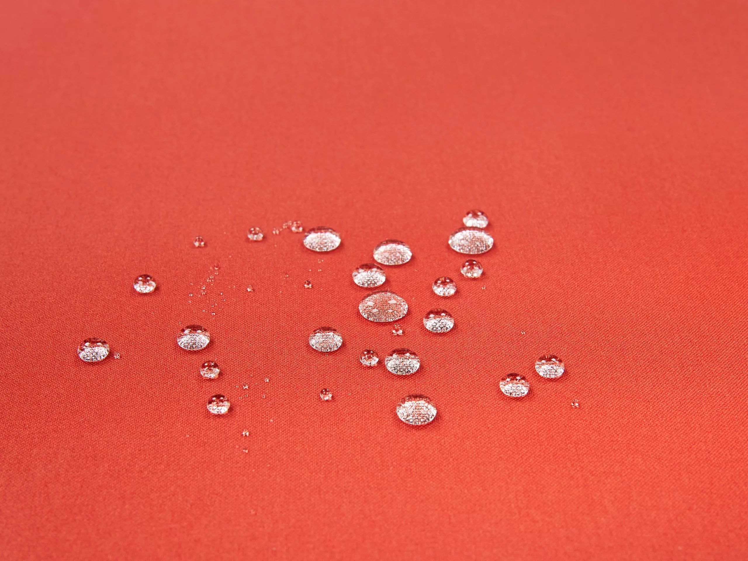 Beliani Puutarhapenkki Sertifioitua Akasia-puuta 160cm Punaisella Pehmusteella VIVARA - Image 9