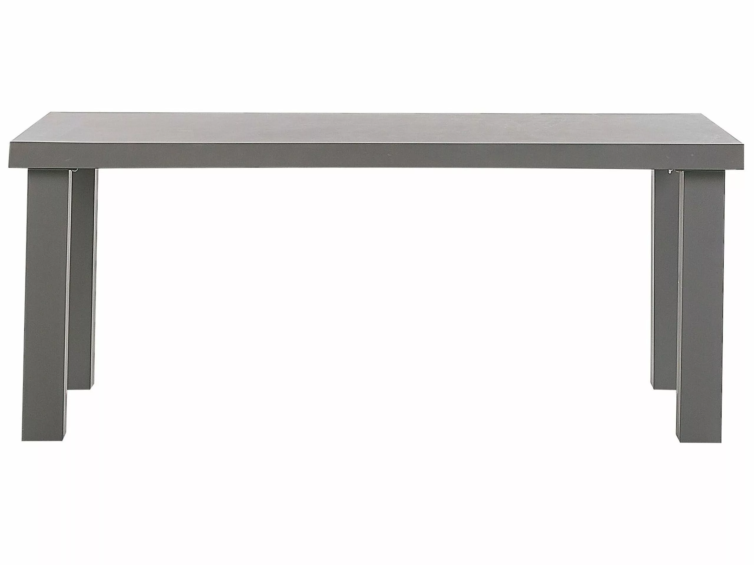 Beliani Puutarhasetti Betoni 2 Penkkiä 2 Jakkaraa TARANTO - Image 4