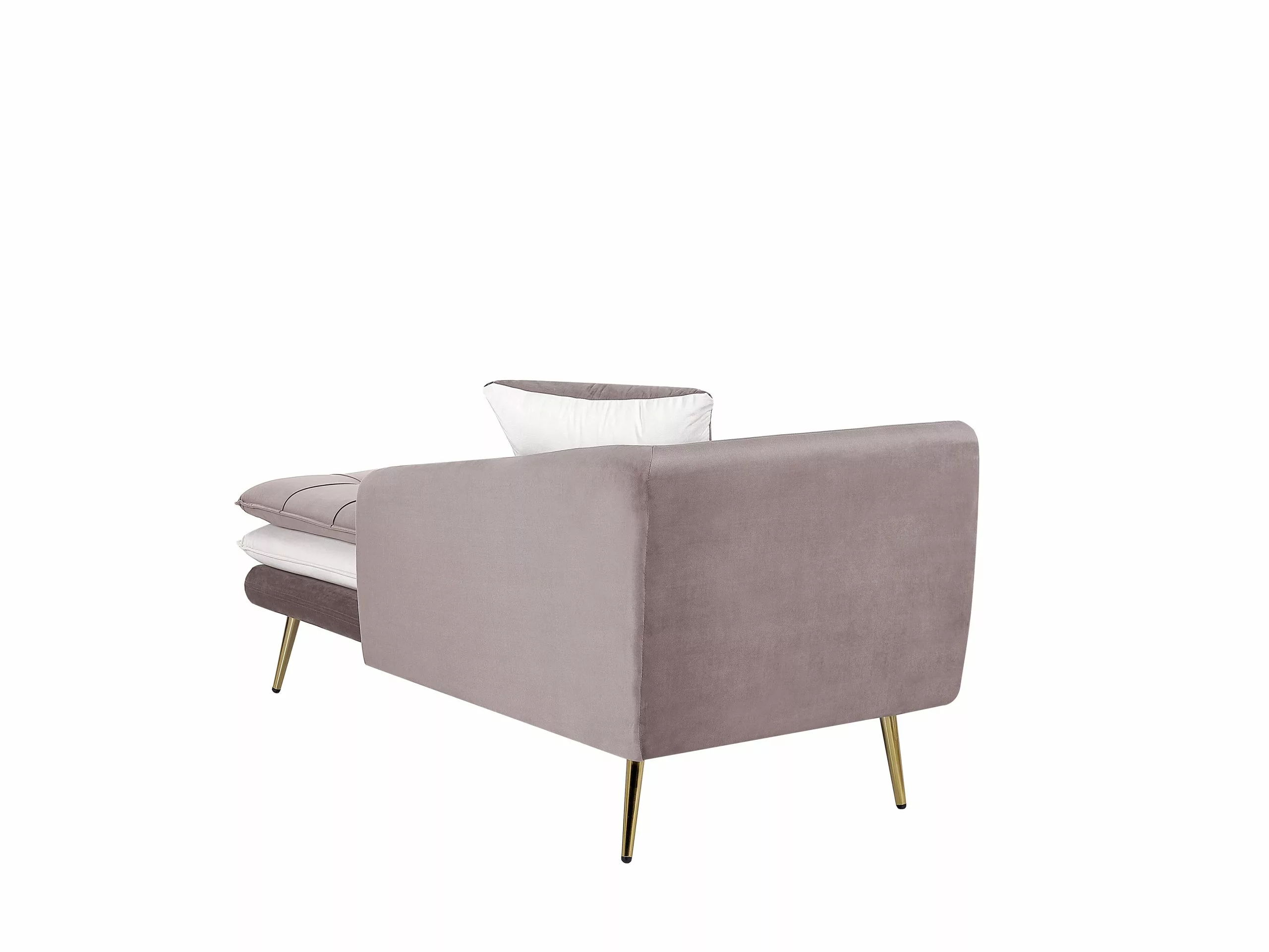 Beliani Divaani Kankainen Ruskeavalkoinen GONESSE - Image 6