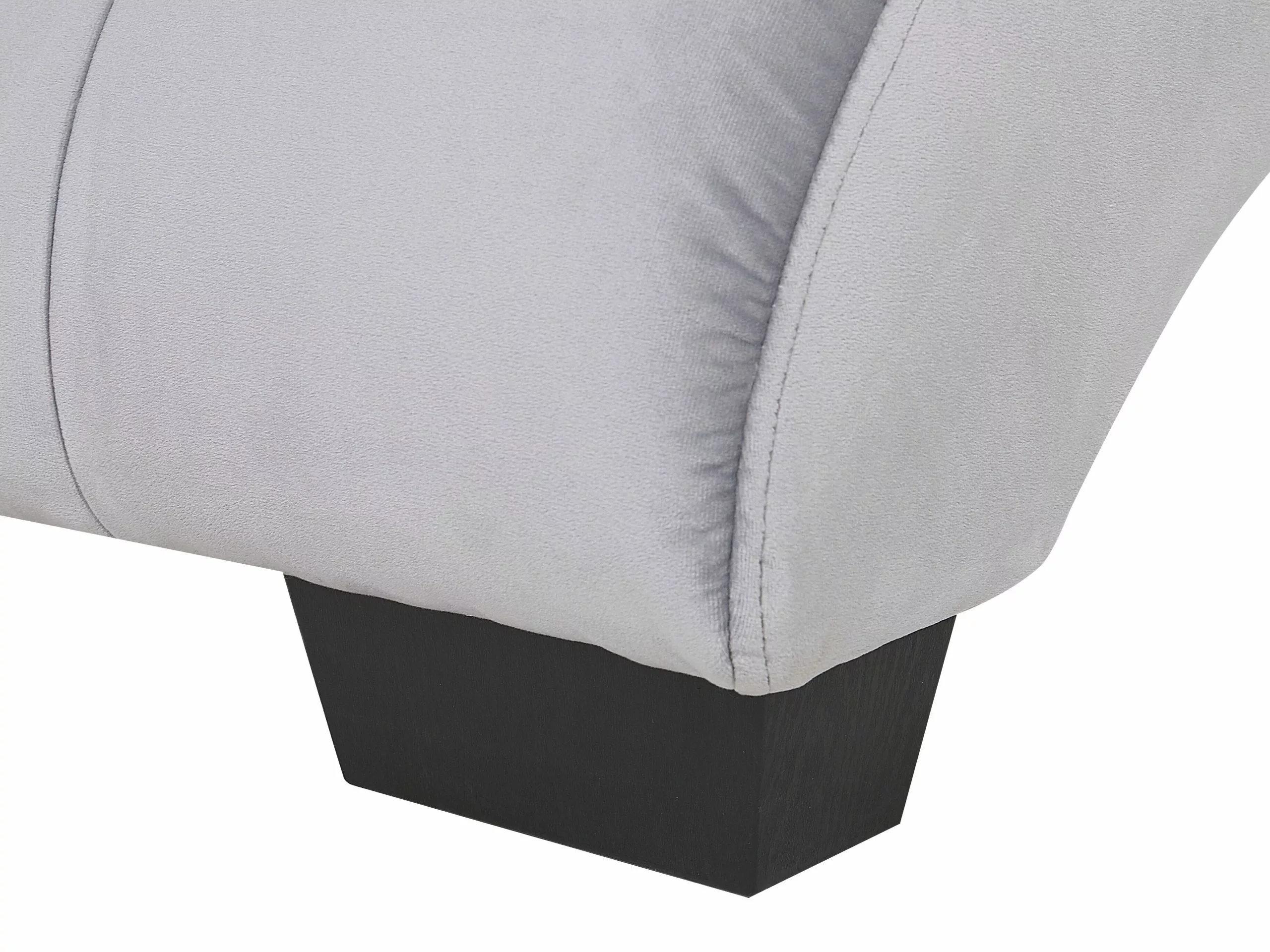 Beliani Harmaa Samettidivaani Bluetooth-kaiuttimella Ja USB-portilla SIMORRE - Image 9