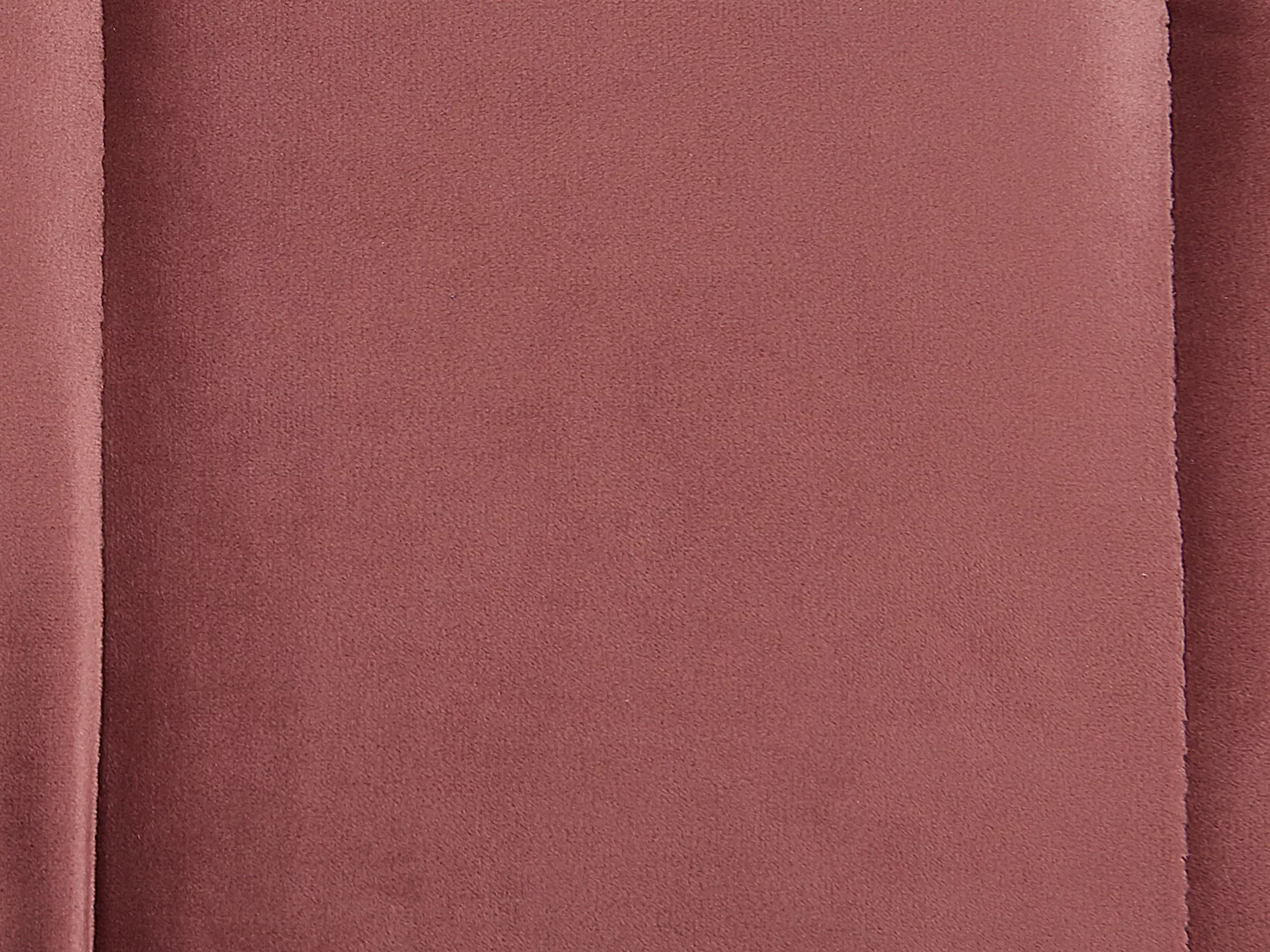 Beliani Divaani Vaaleanpunainen Samettinen Vasenkätinen ALLIER - Image 9