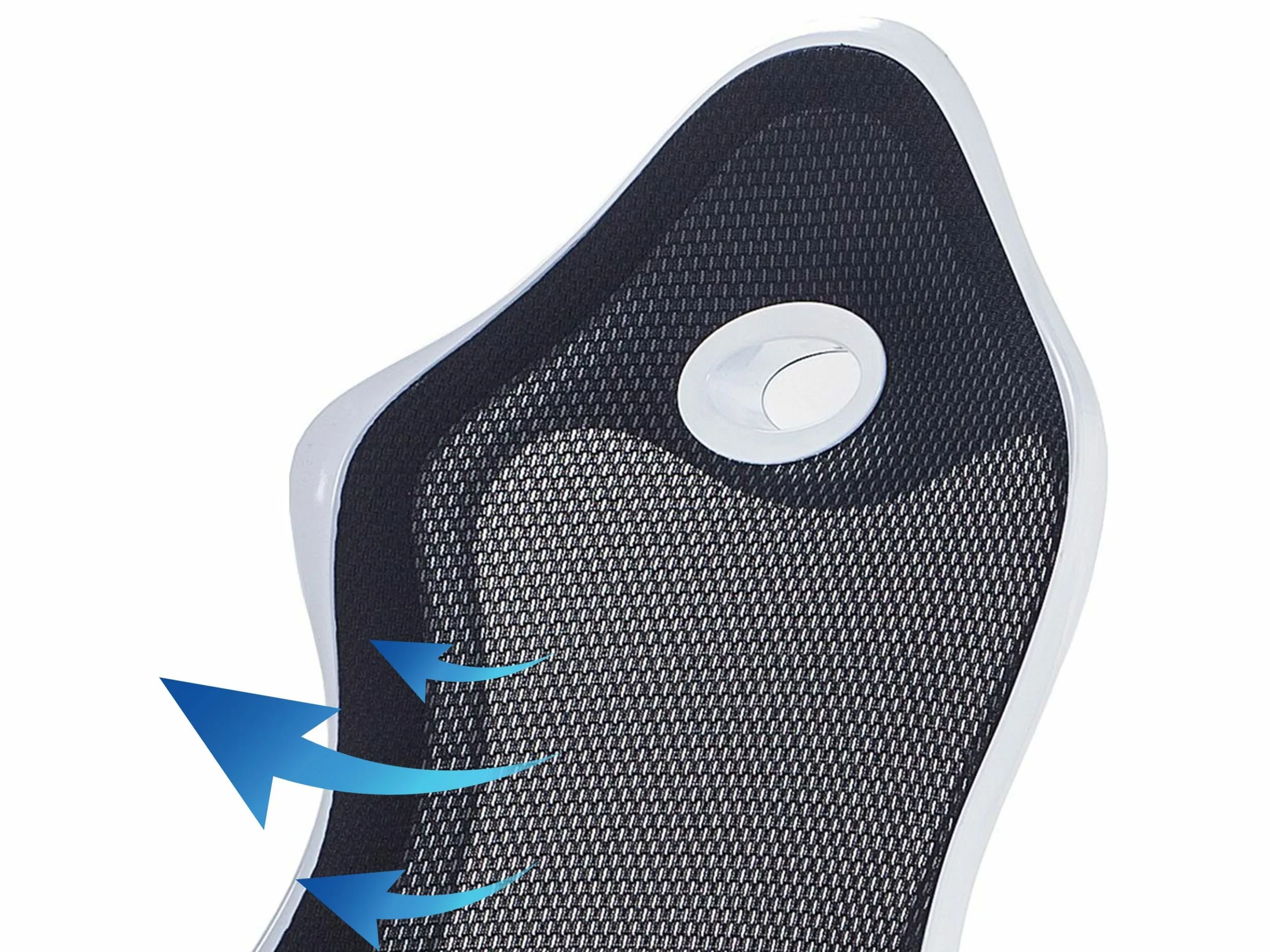 Beliani Mustavalkoinen Työtuoli ICHAIR - Image 5