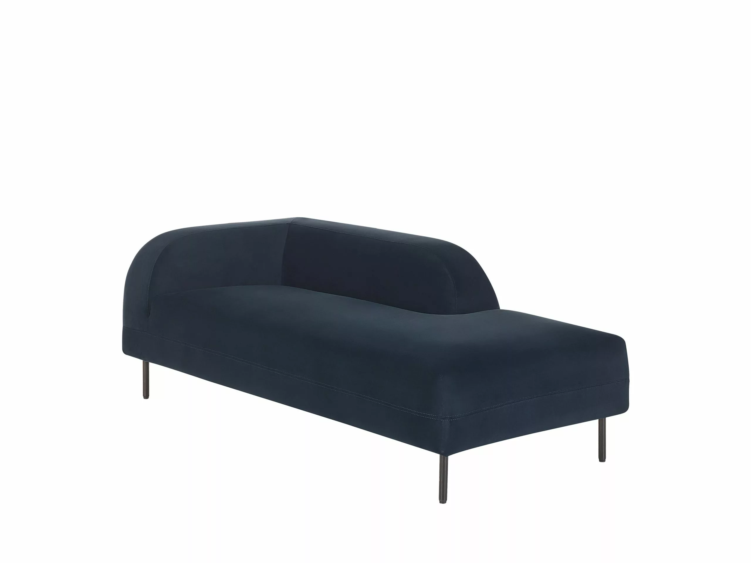 Beliani Divaani Sametti Vasenk. Laivastonsininen LE CRAU - Image 4