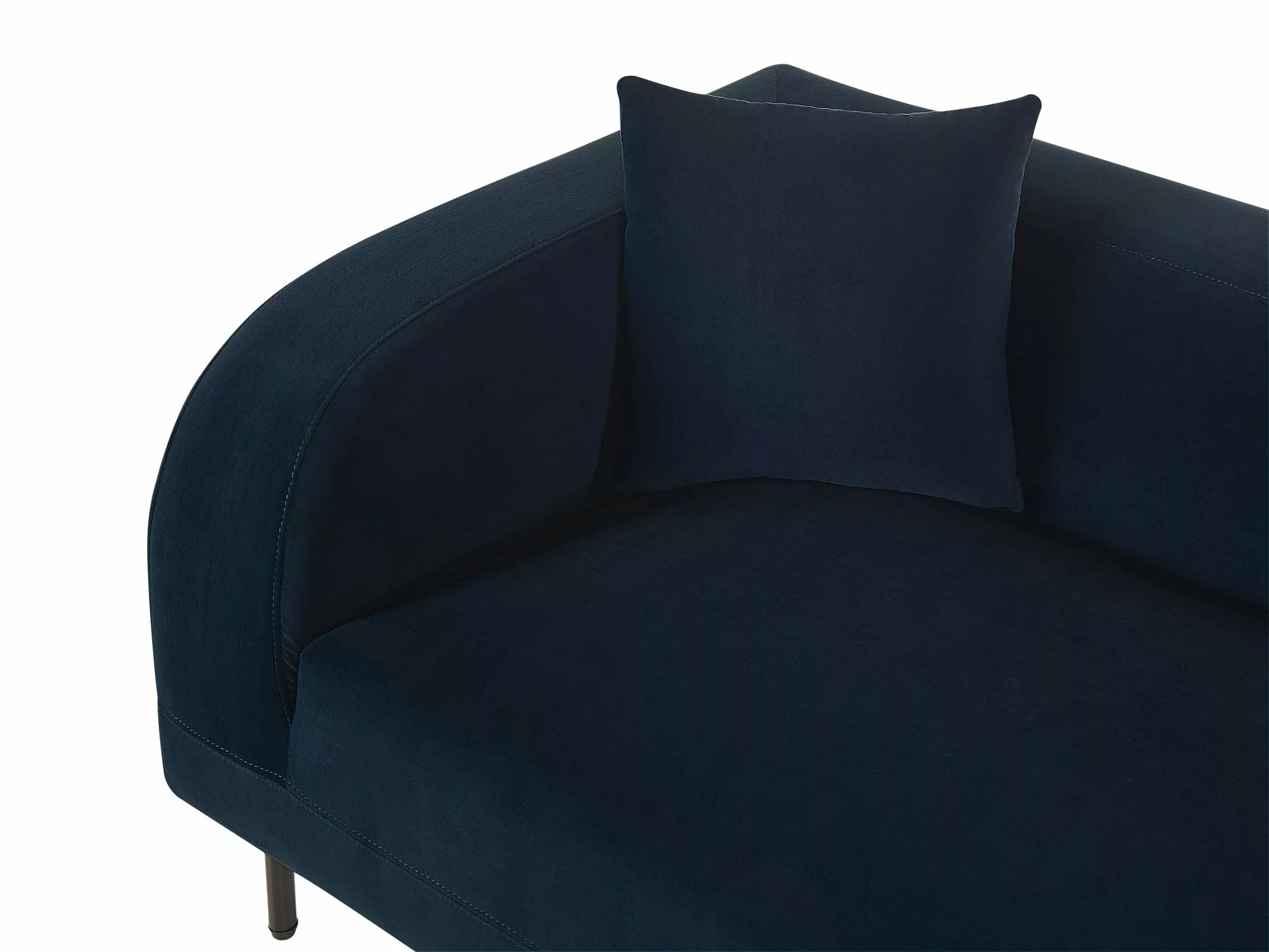 Beliani Divaani Sametti Vasenk. Laivastonsininen LE CRAU - Image 7