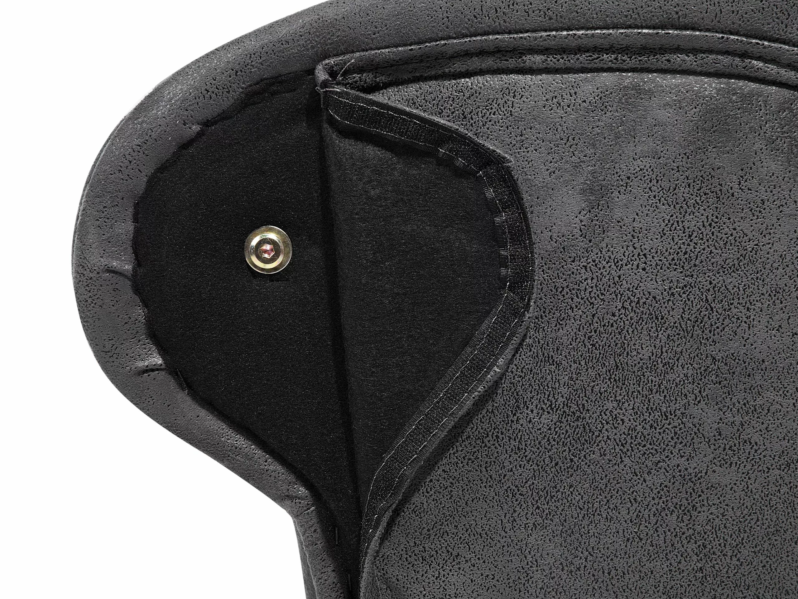 Beliani Divaani Keinonahkainen Oikeakätinen Tummanharmaa NIMES - Image 9