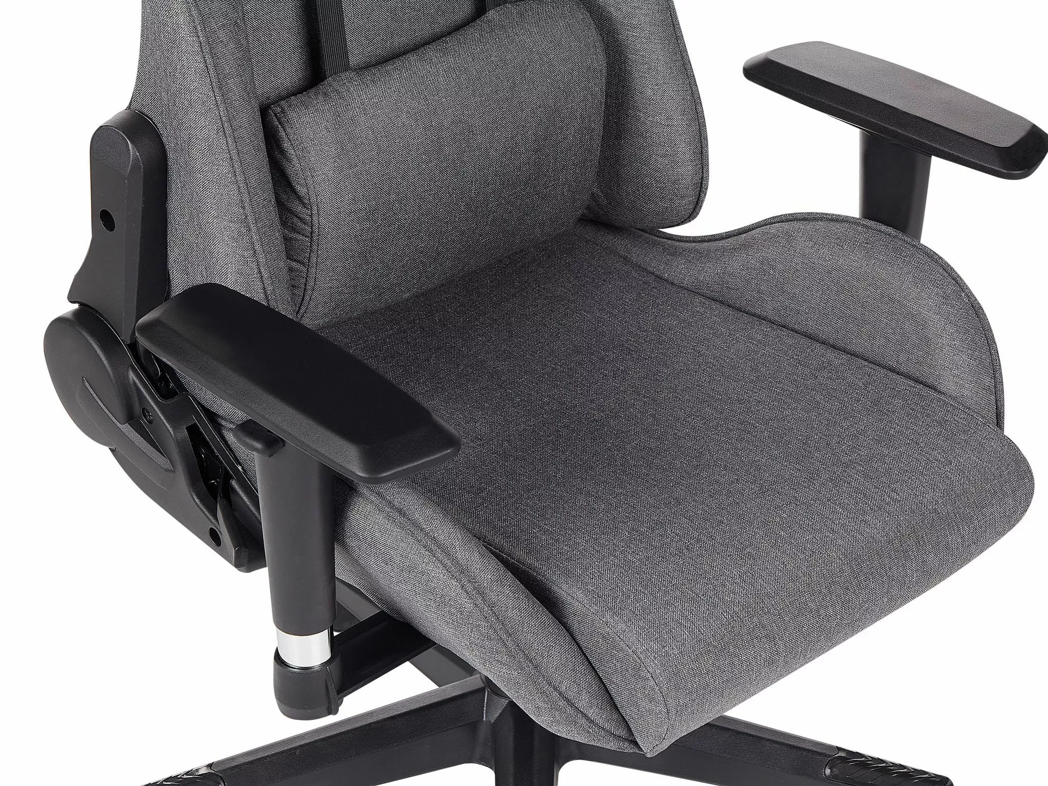 Beliani Pelituoli Kangas Tummanharmaa WARRIOR - Image 7